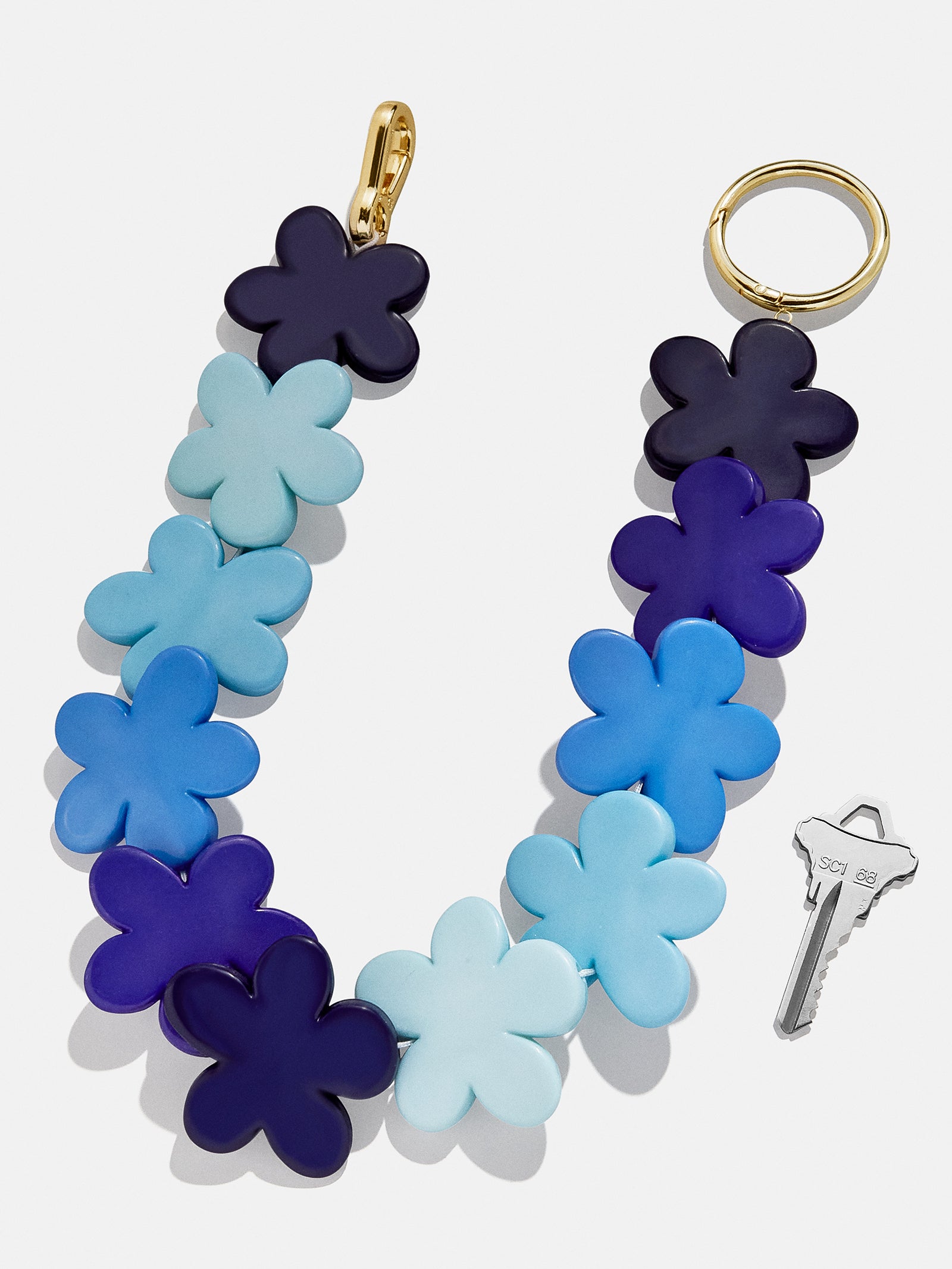 Flower Child Bag Charm - Blue-Blues Comming