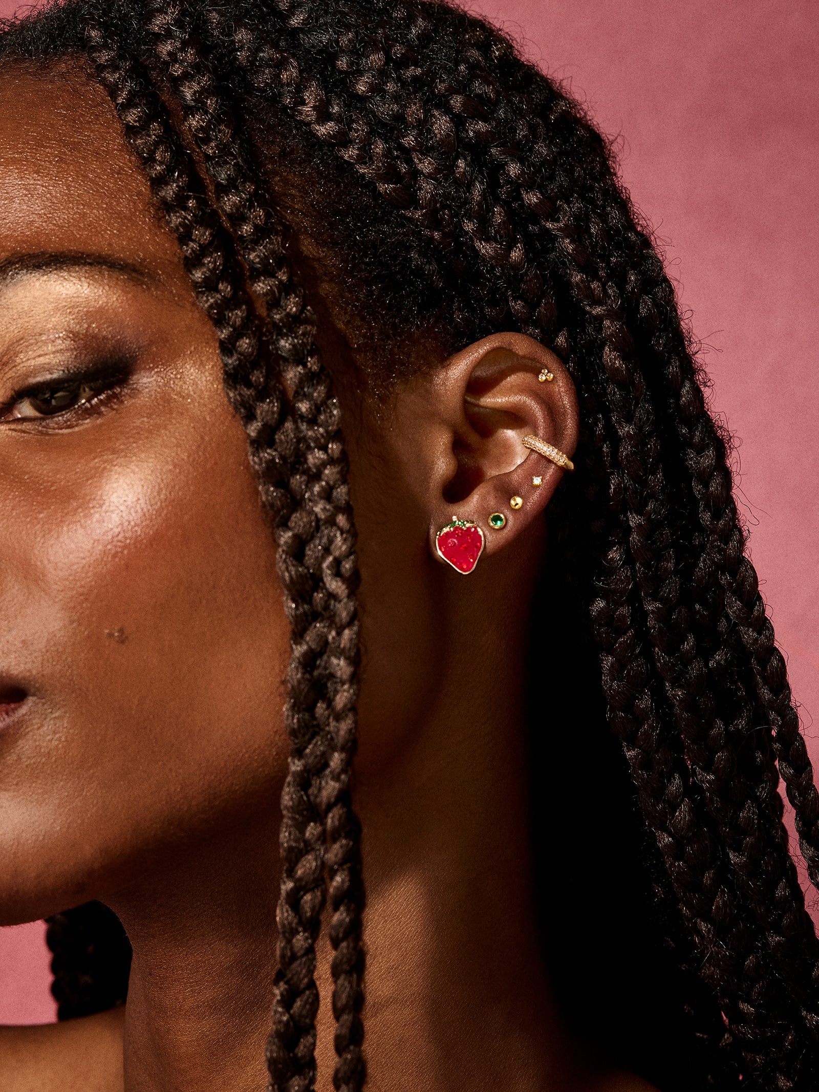 Berry Sweet Strawberry Earrings - Strawberry-Blues Comming