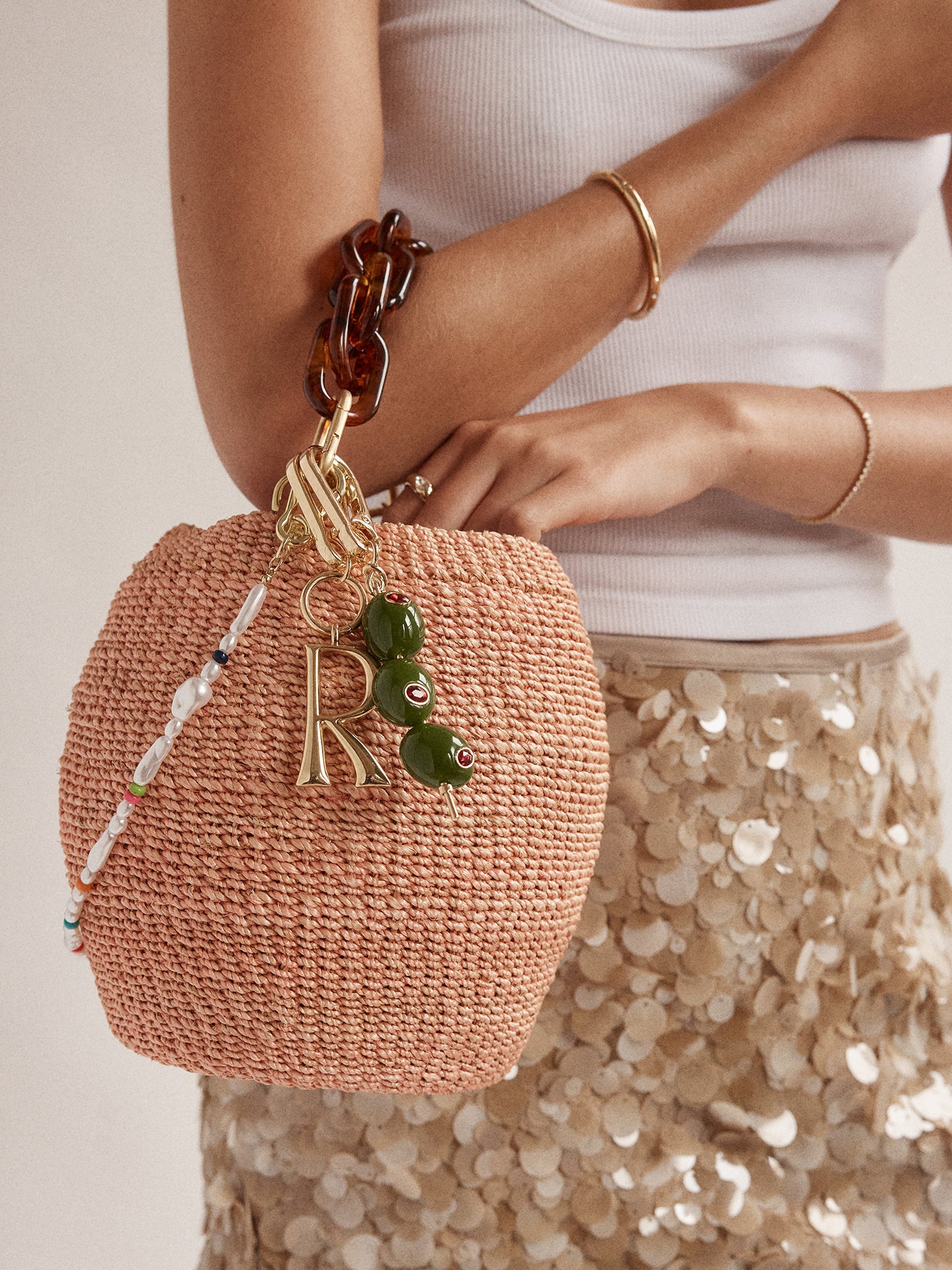 Briny Baby Olive Bag Charm - Olives-Blues Comming