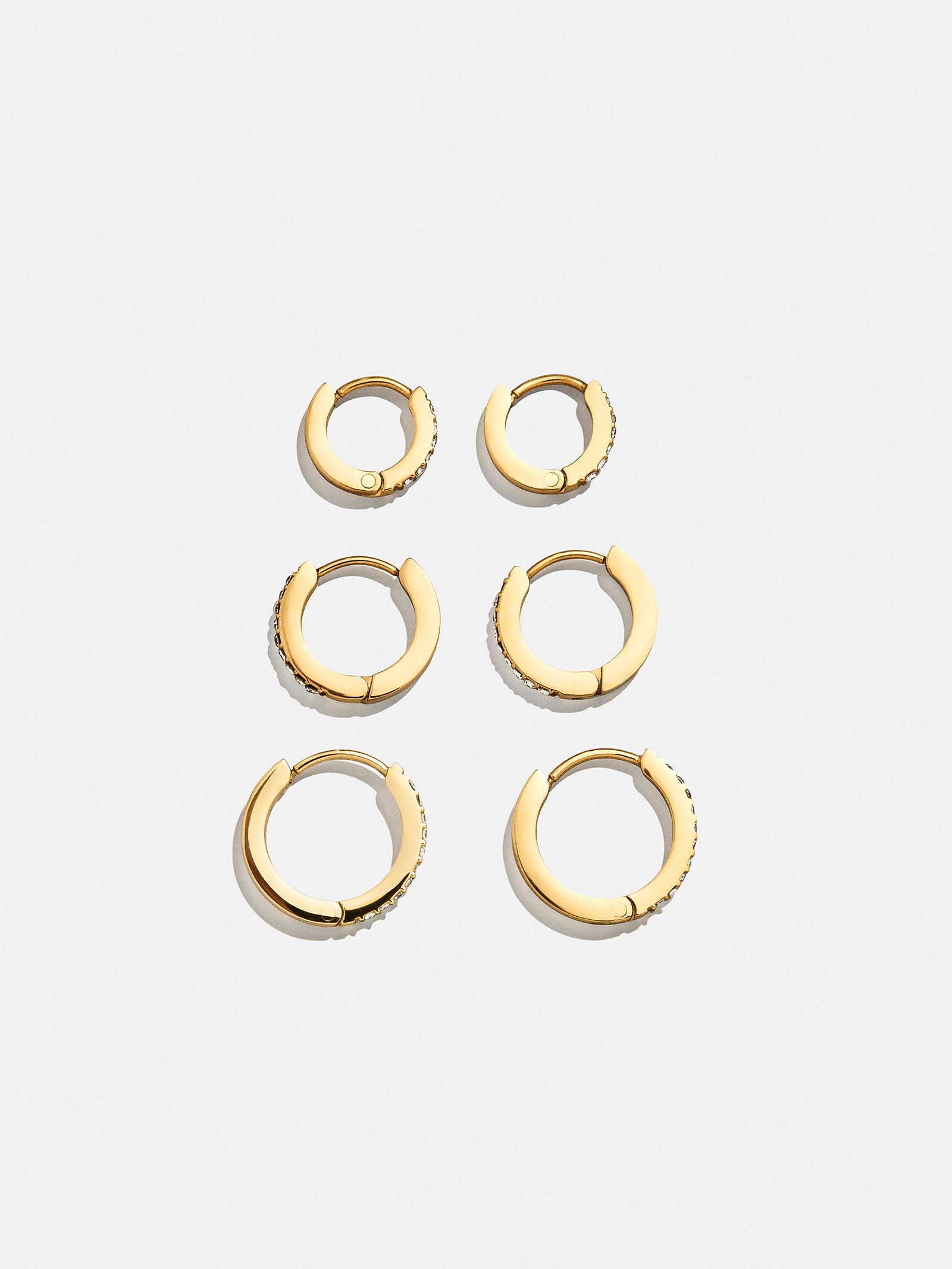 Niata Waterproof Earring Set - Gold/Pavé-Blues Comming