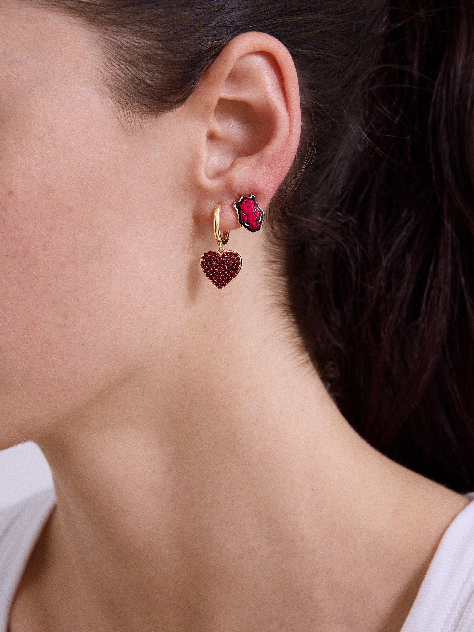 University of Arkansas Earring Set - University of Arkansas-Blues Comming