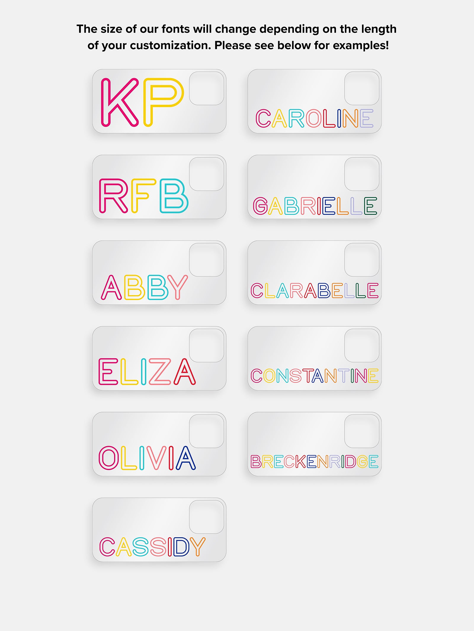 Fine Line Custom iPhone Case - Clear/Multi-Blues Comming