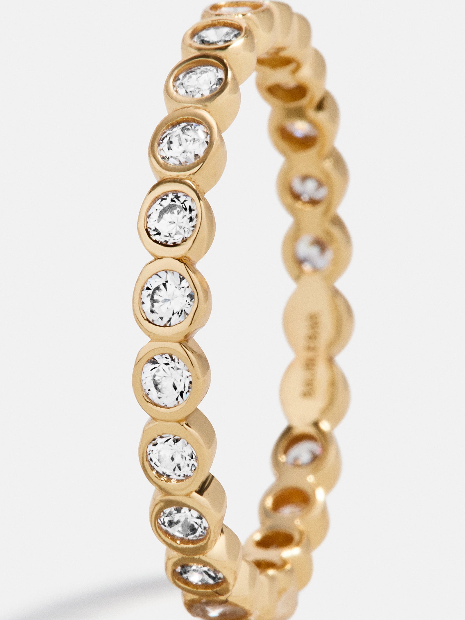 Amalie 18K Gold Ring - Gold/Pavé-Blues Comming