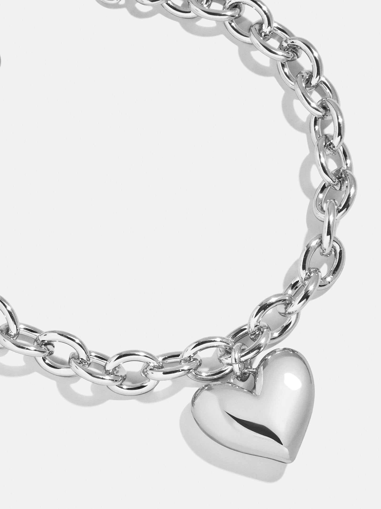 Millie Bubble Heart Bracelet - Silver-Blues Comming