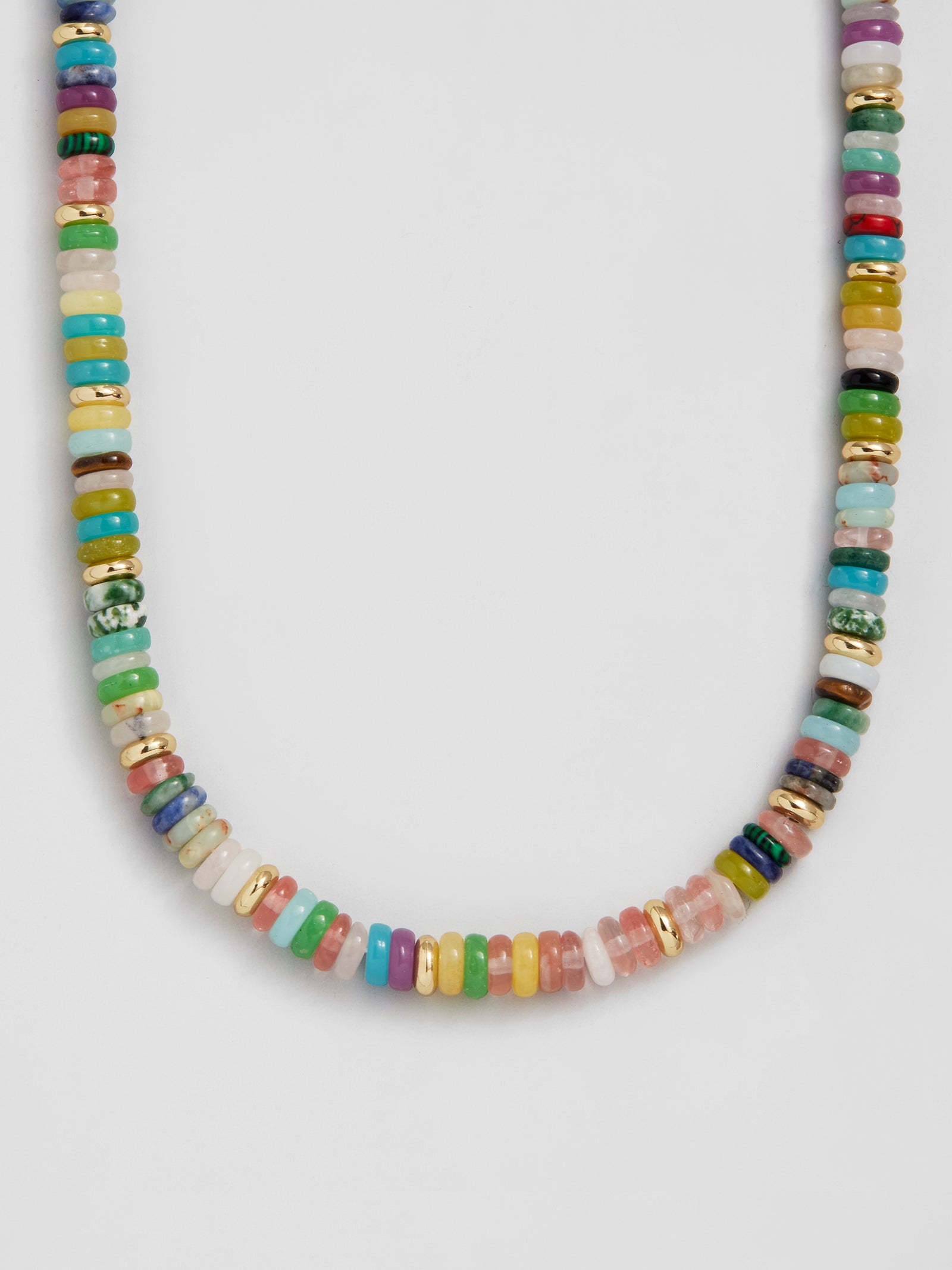 Amaris Semi-Precious Necklace - Multi-Blues Comming