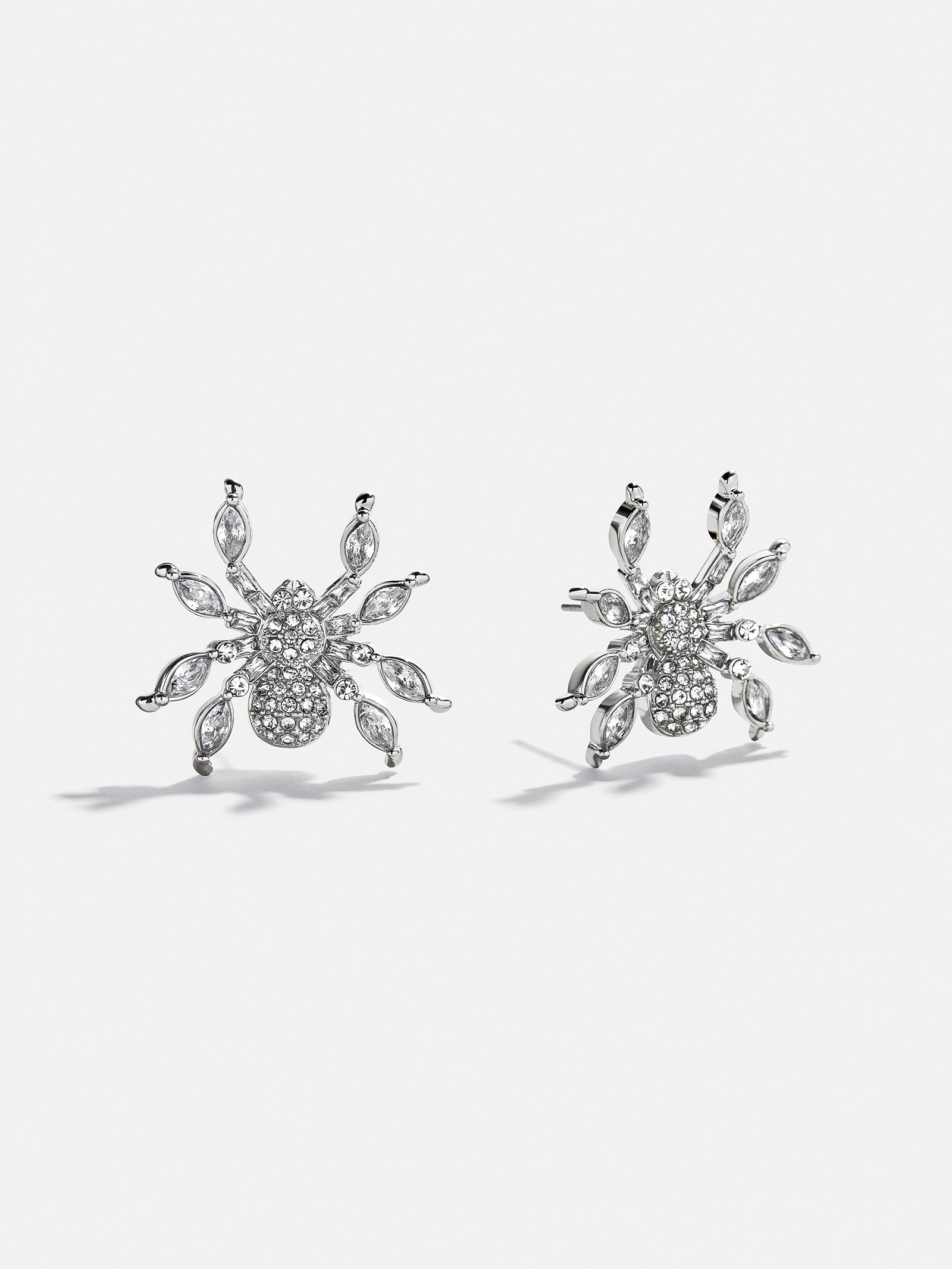 Crystal Creepers Spider Earrings - Spider-Blues Comming