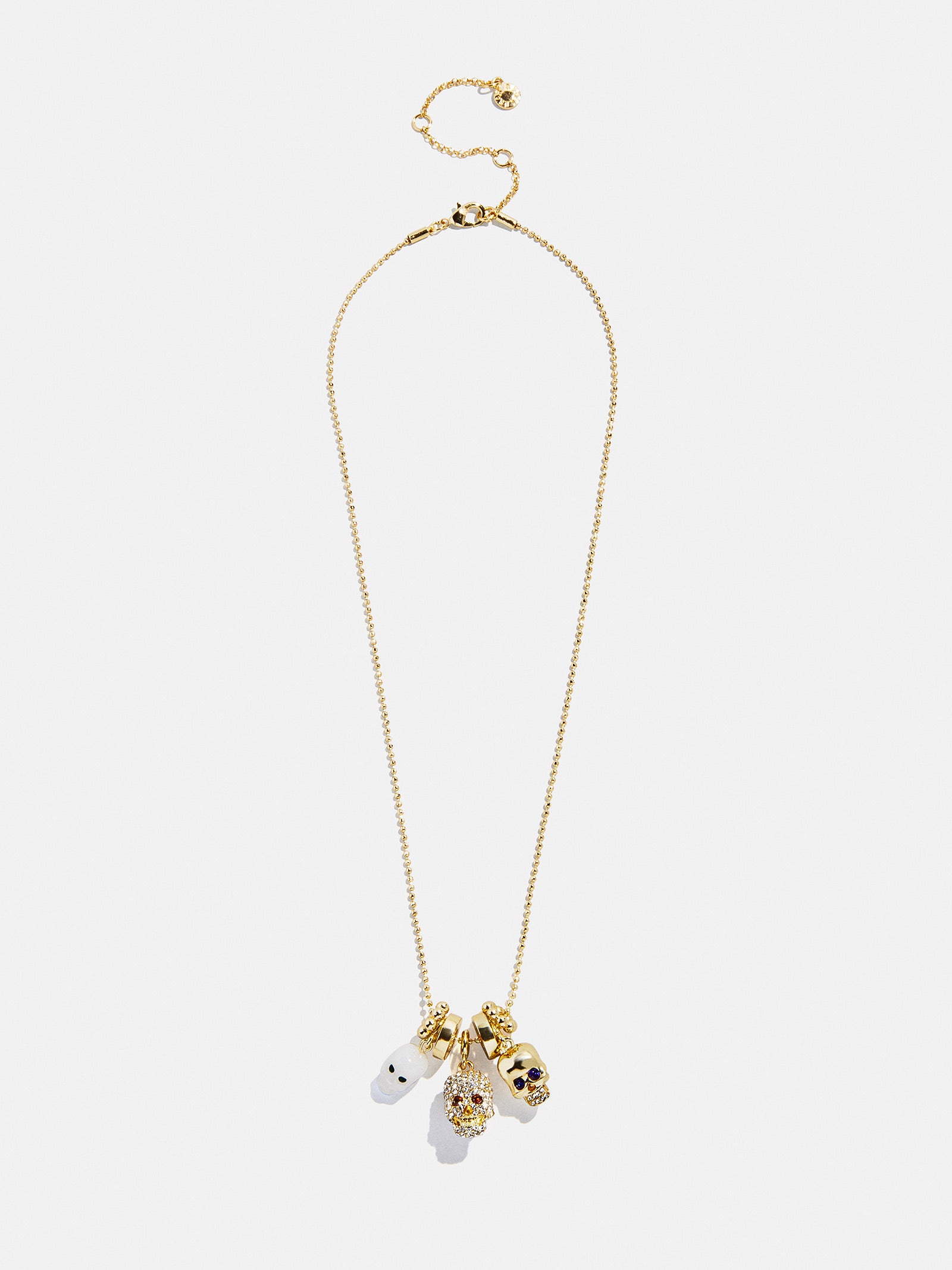 To Die For Charm Necklace - Gold/Pavé-Blues Comming