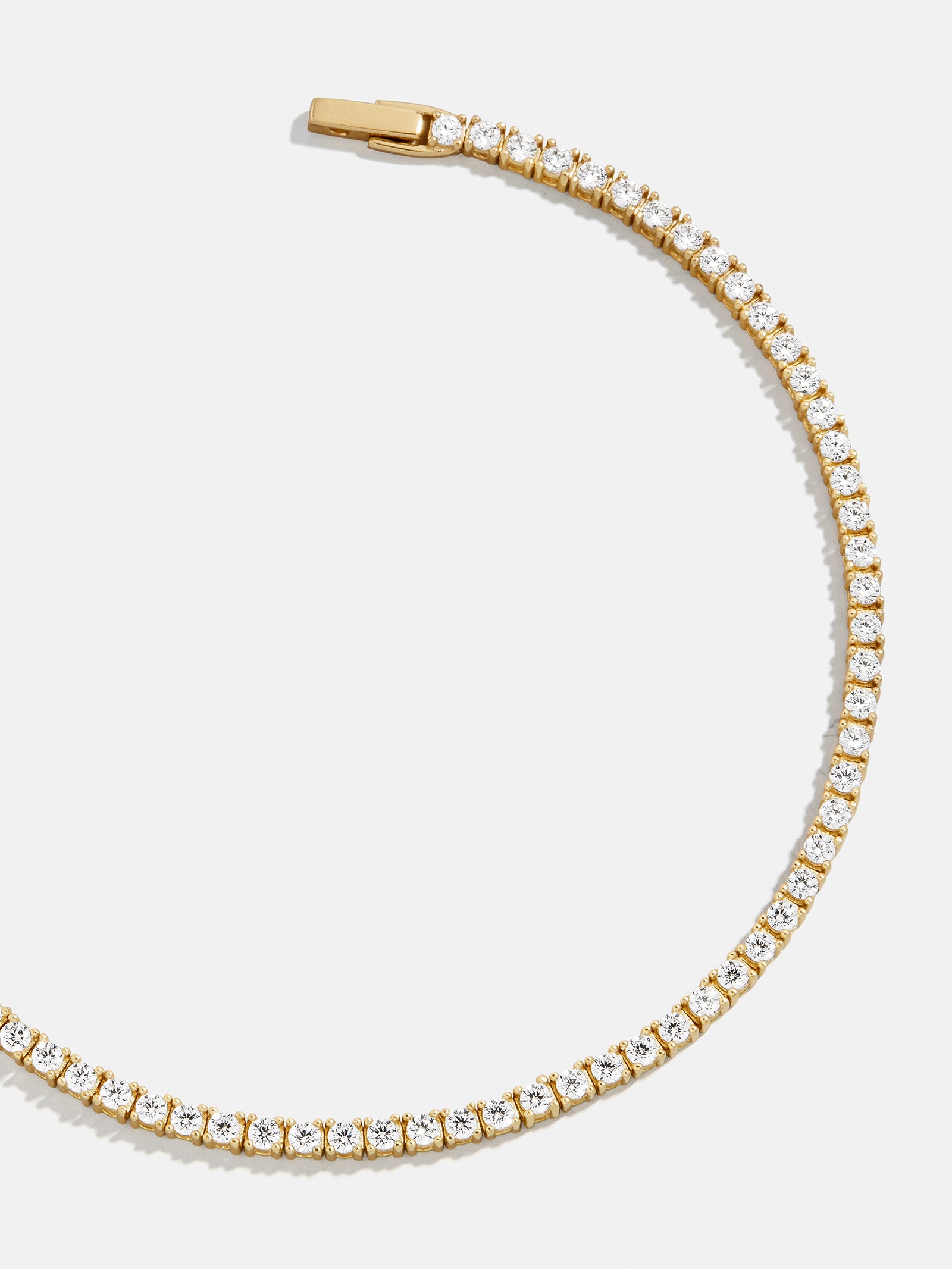 Billie 18K Gold Tennis Bracelet  - 18K Gold Plated Sterling Silver-Blues Comming