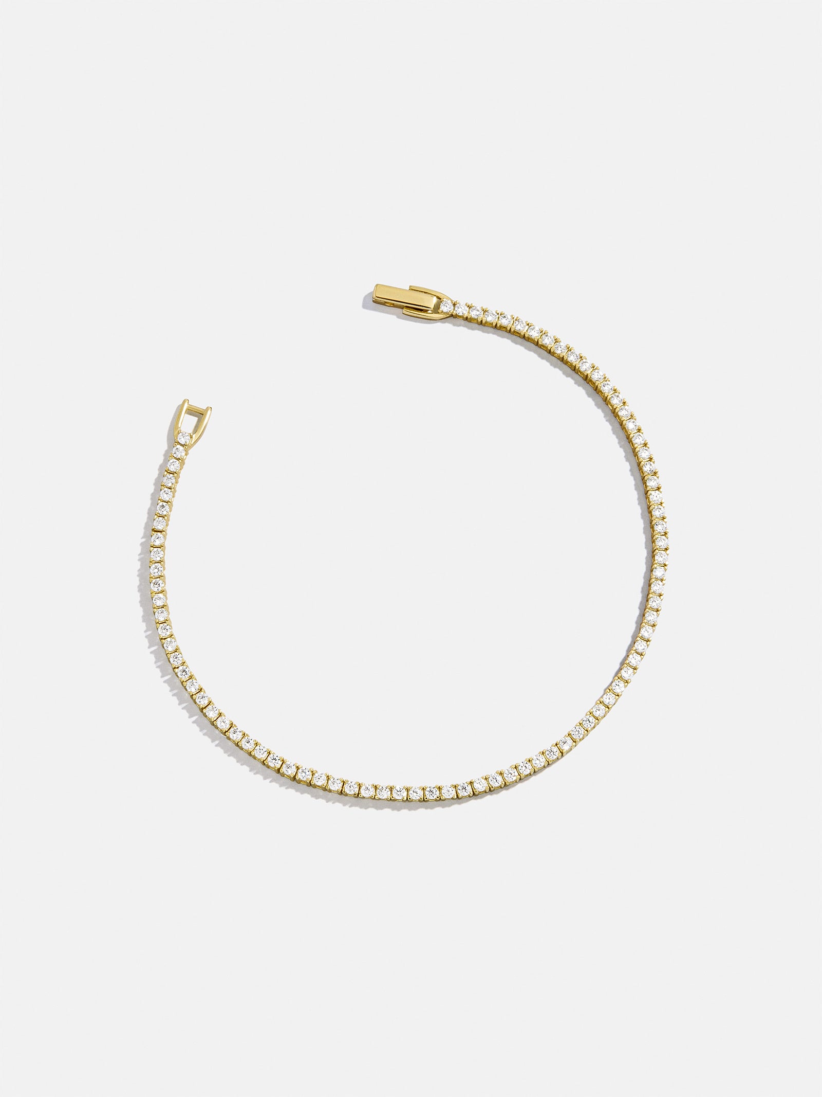 Billie Gold Tennis Bracelet - Gold Plated Brass-Blues Comming