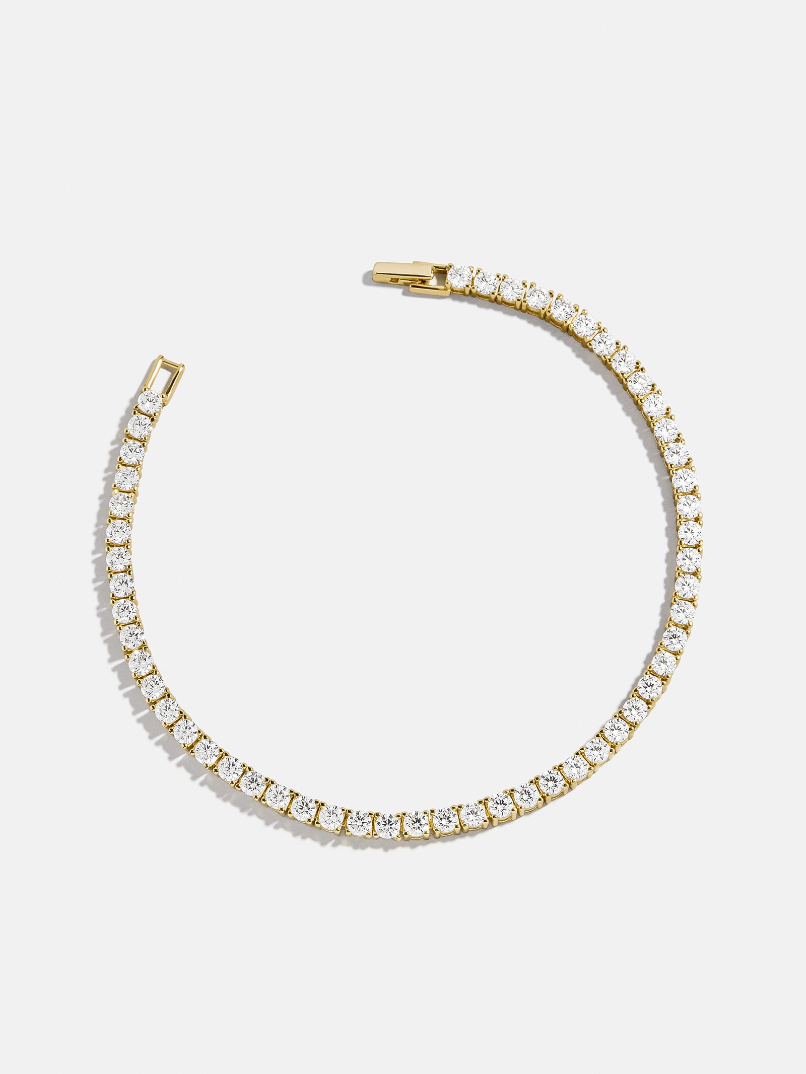 Billie Gold Tennis Bracelet - Gold Plated Brass-Blues Comming