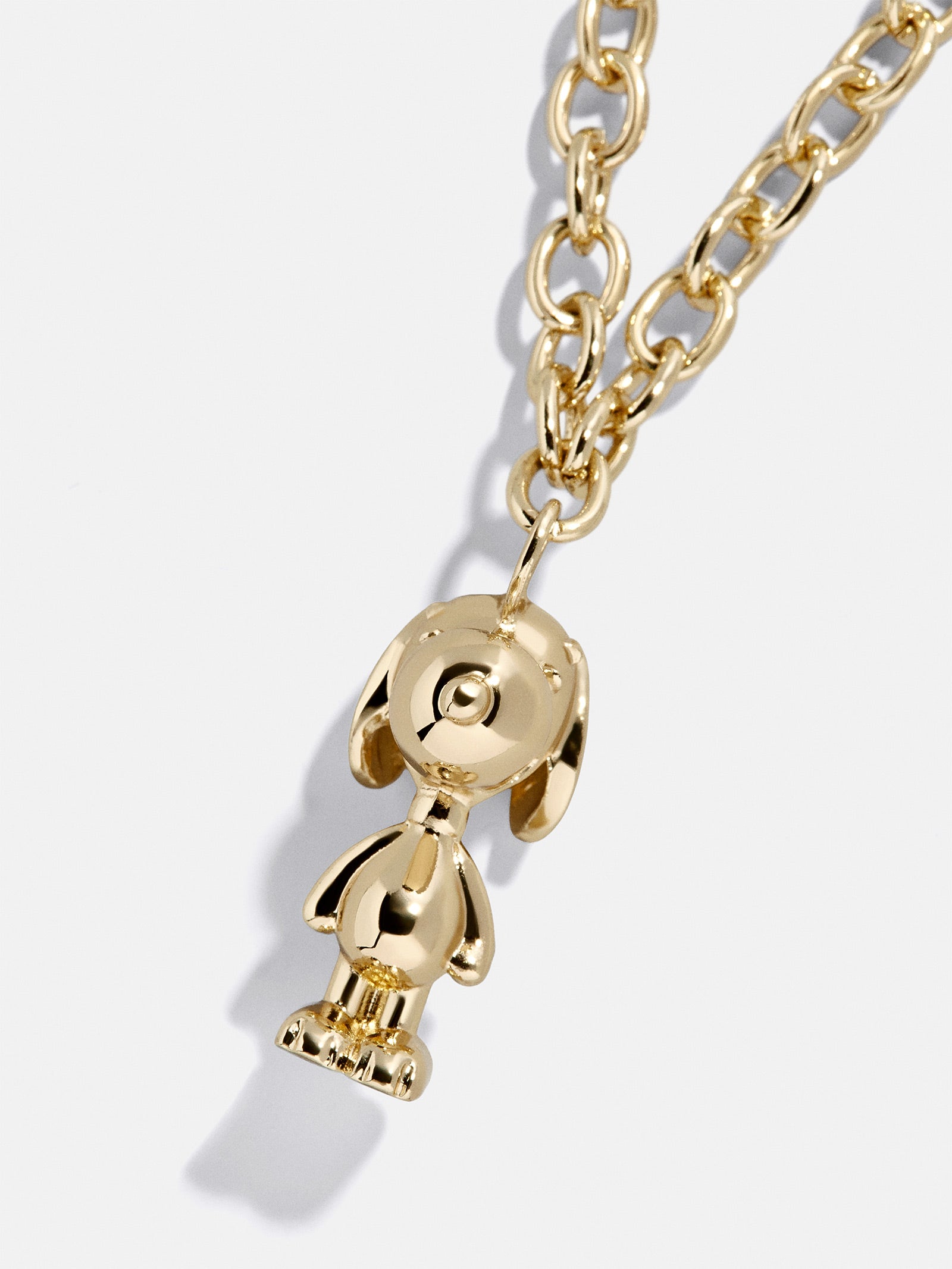 Peanuts Snoopy Pendant Necklace - Gold-Blues Comming