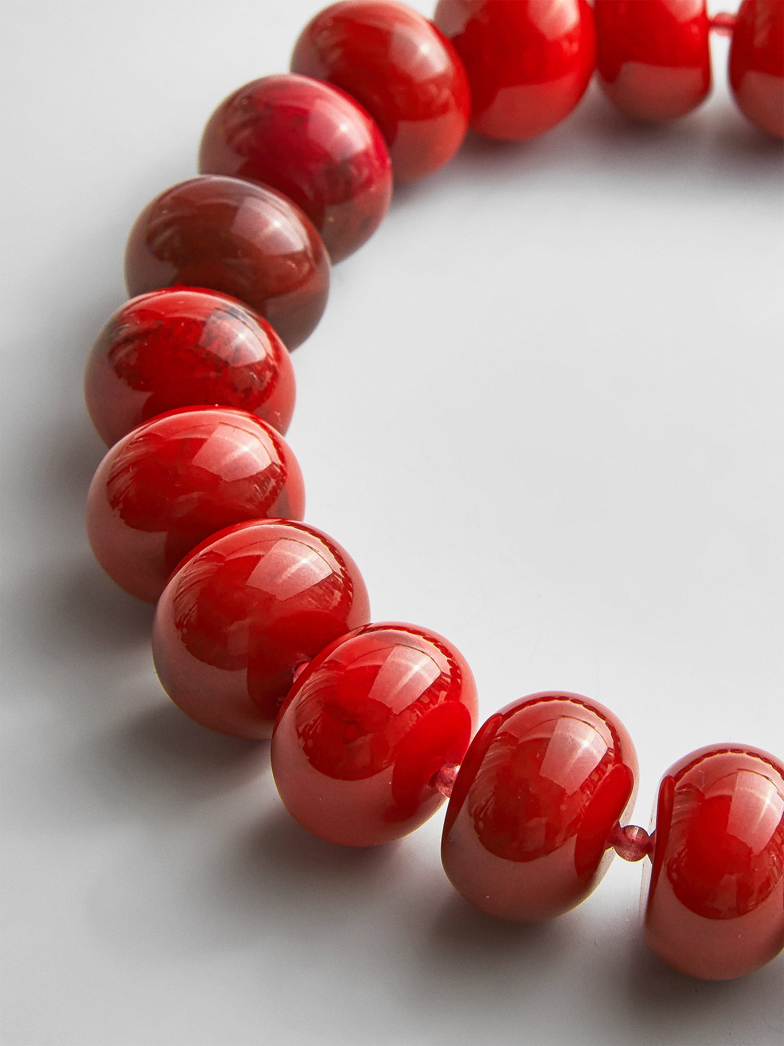 Joan Semi-Precious Necklace - Red Jasper-Blues Comming