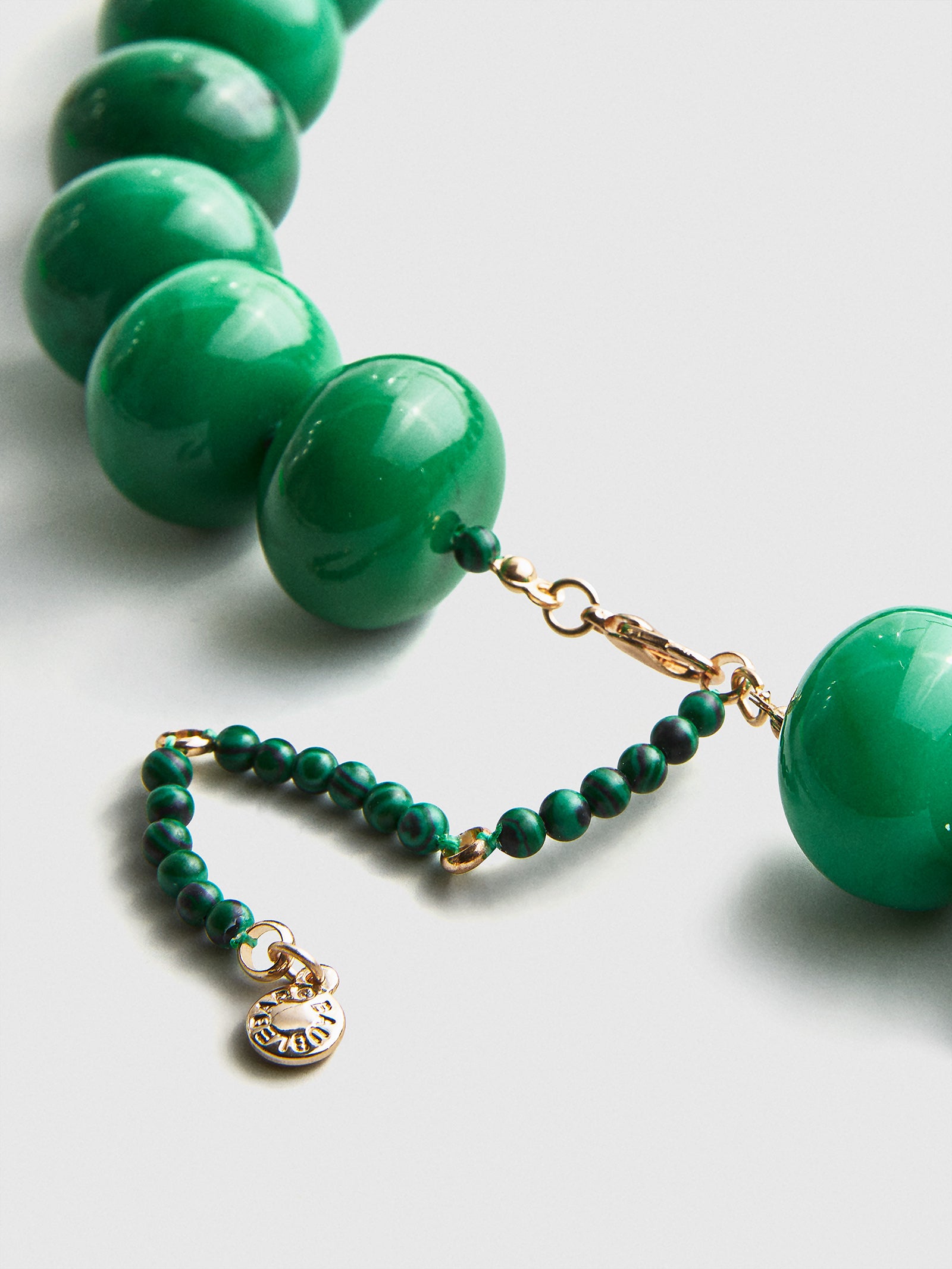 Joan Semi-Precious Necklace - Malachite-Blues Comming