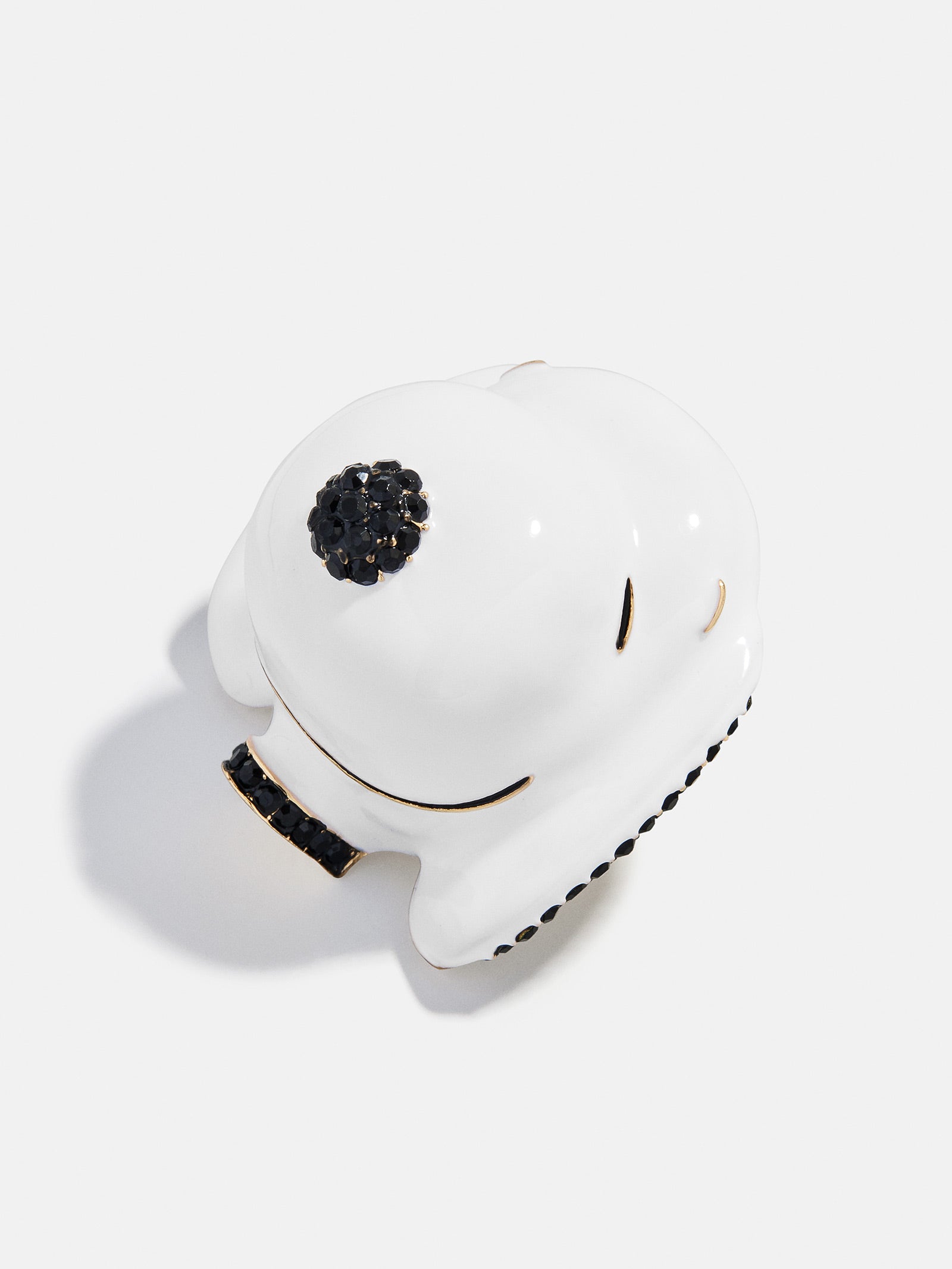 Peanuts Snoopy 3D Pin - Black/White-Blues Comming