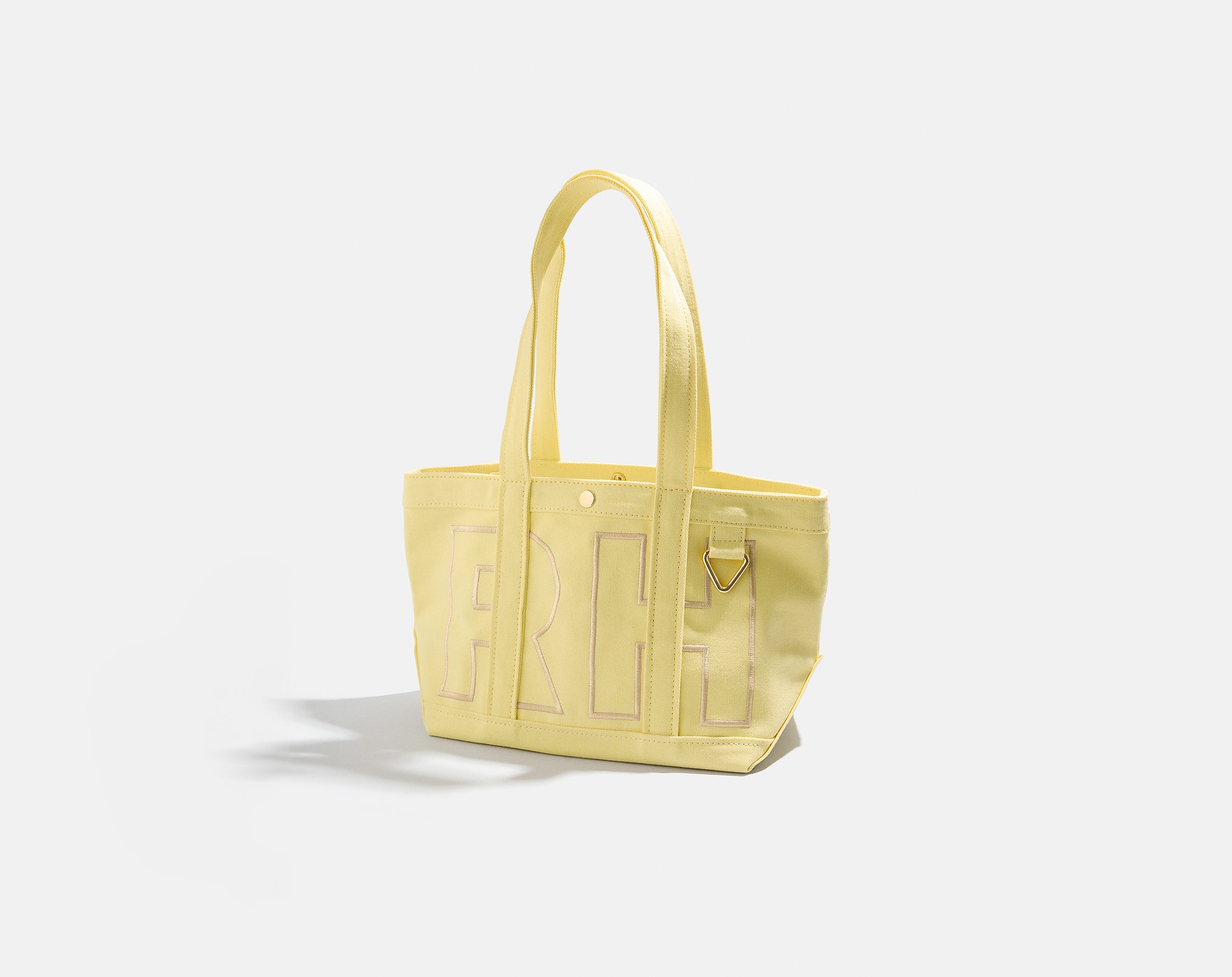 Custom Alpha Tote - Butter Yellow-Blues Comming