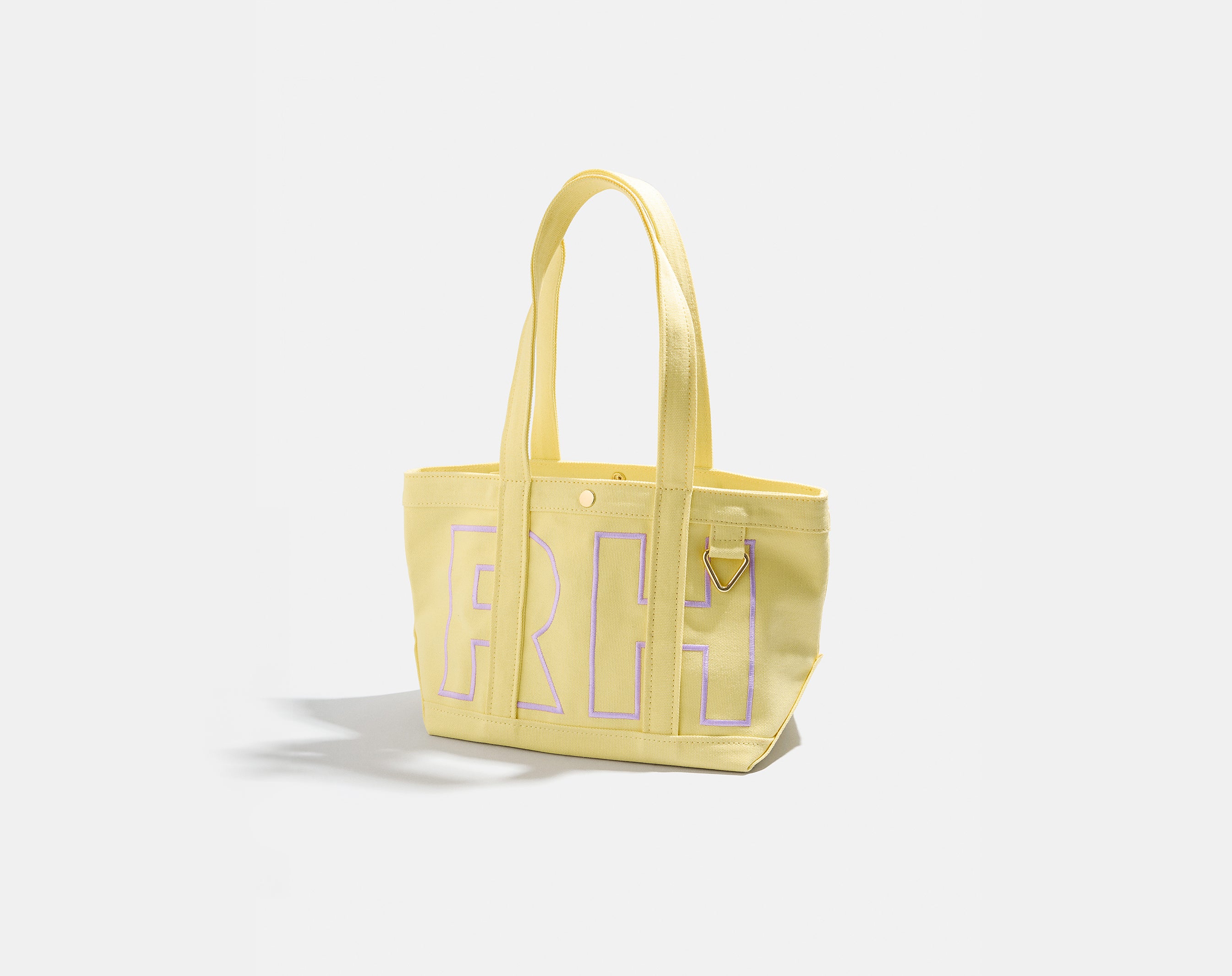 Custom Alpha Tote - Butter Yellow-Blues Comming