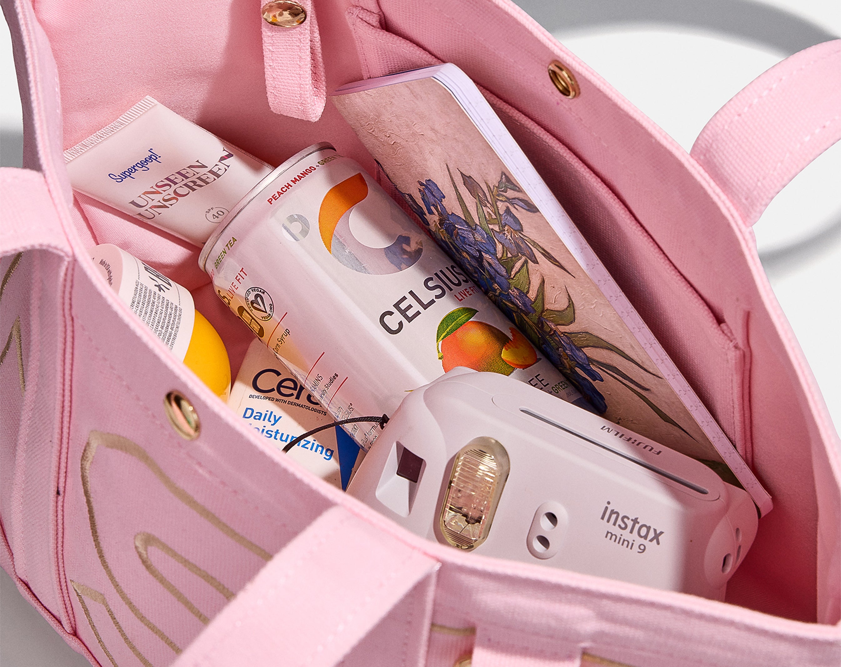 Custom Alpha Tote - Soft Pink-Blues Comming