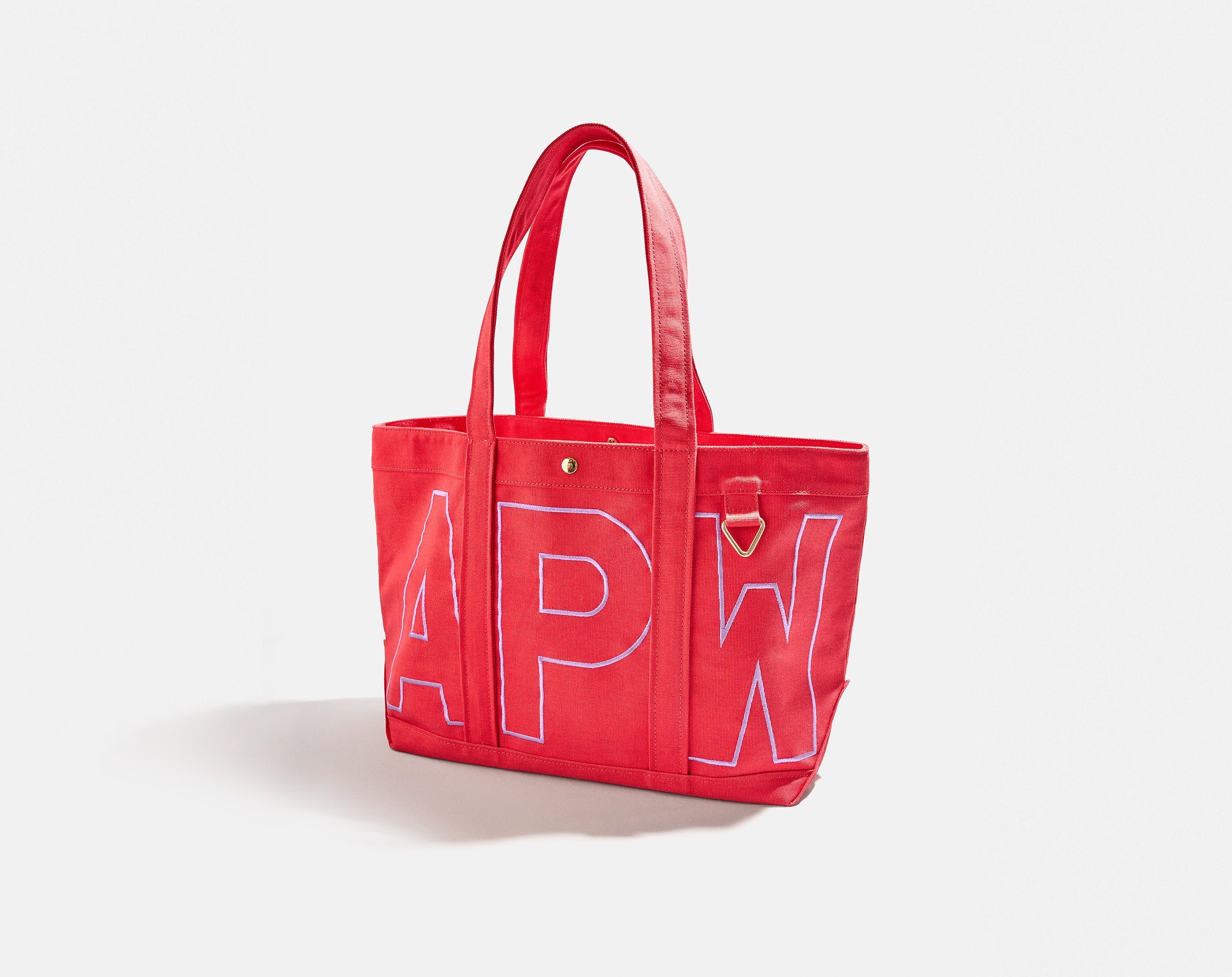 Custom Alpha Tote - Cherry Red-Blues Comming
