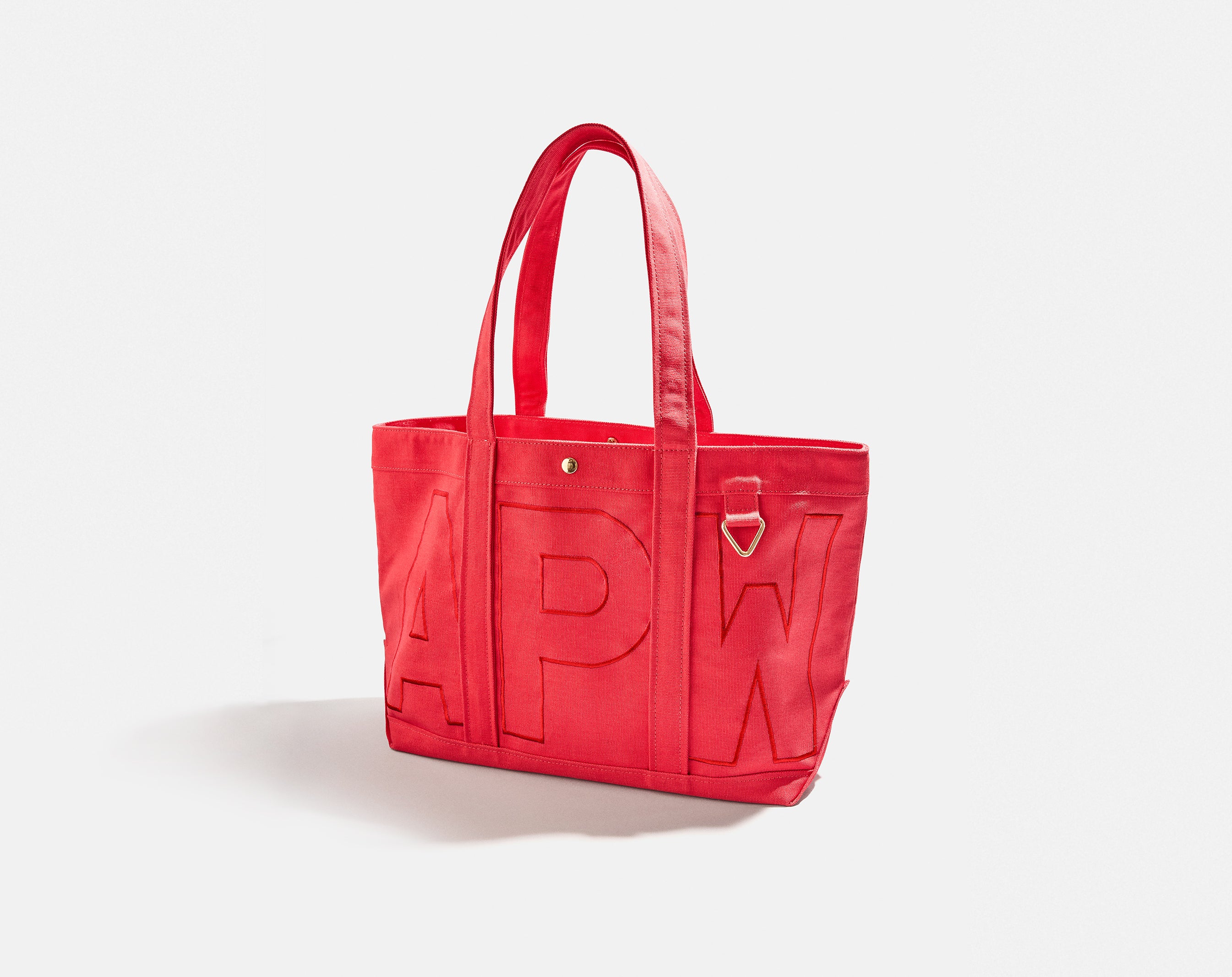 Custom Alpha Tote - Cherry Red-Blues Comming