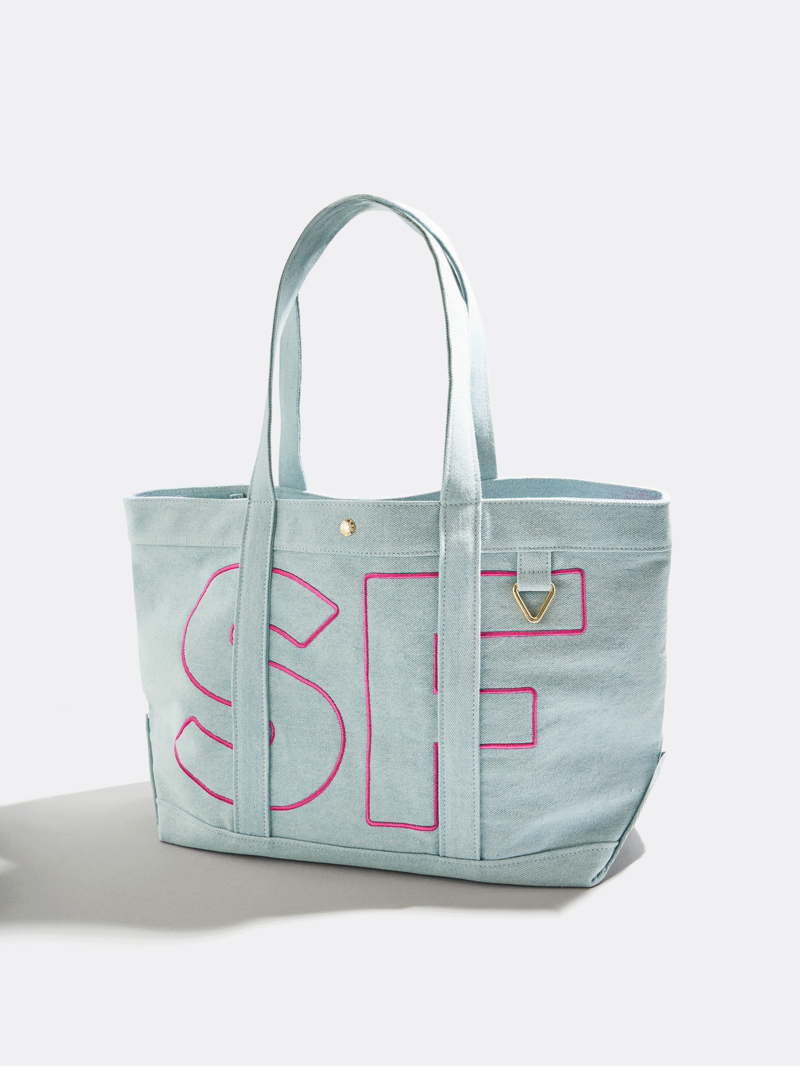 Custom Alpha Tote - Blue Denim-Blues Comming