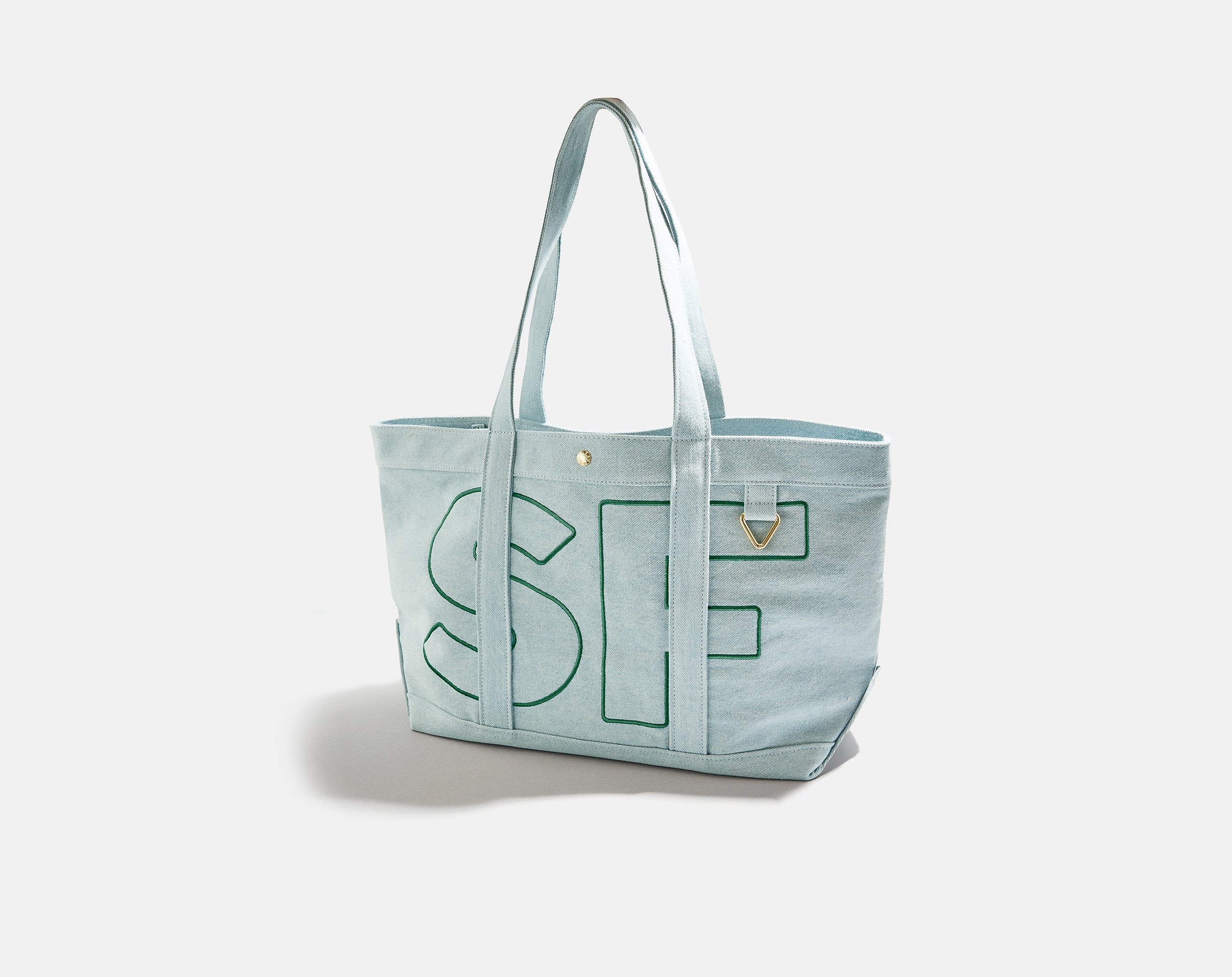 Custom Alpha Tote - Blue Denim-Blues Comming