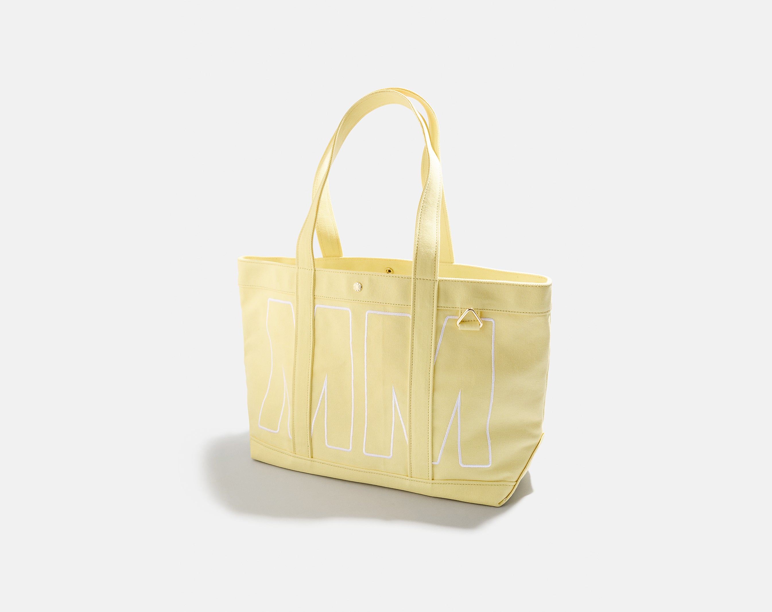 Custom Alpha Tote - Butter Yellow-Blues Comming