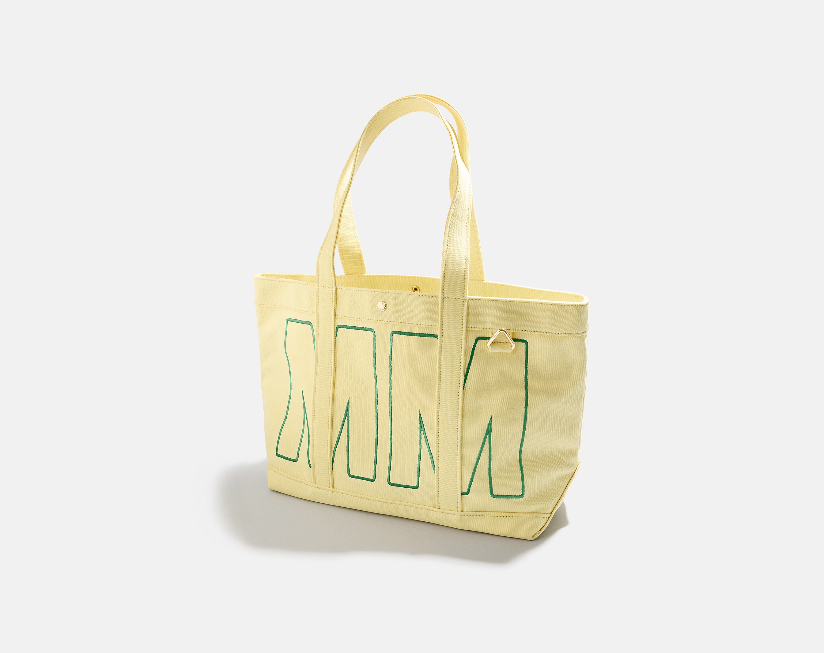 Custom Alpha Tote - Butter Yellow-Blues Comming