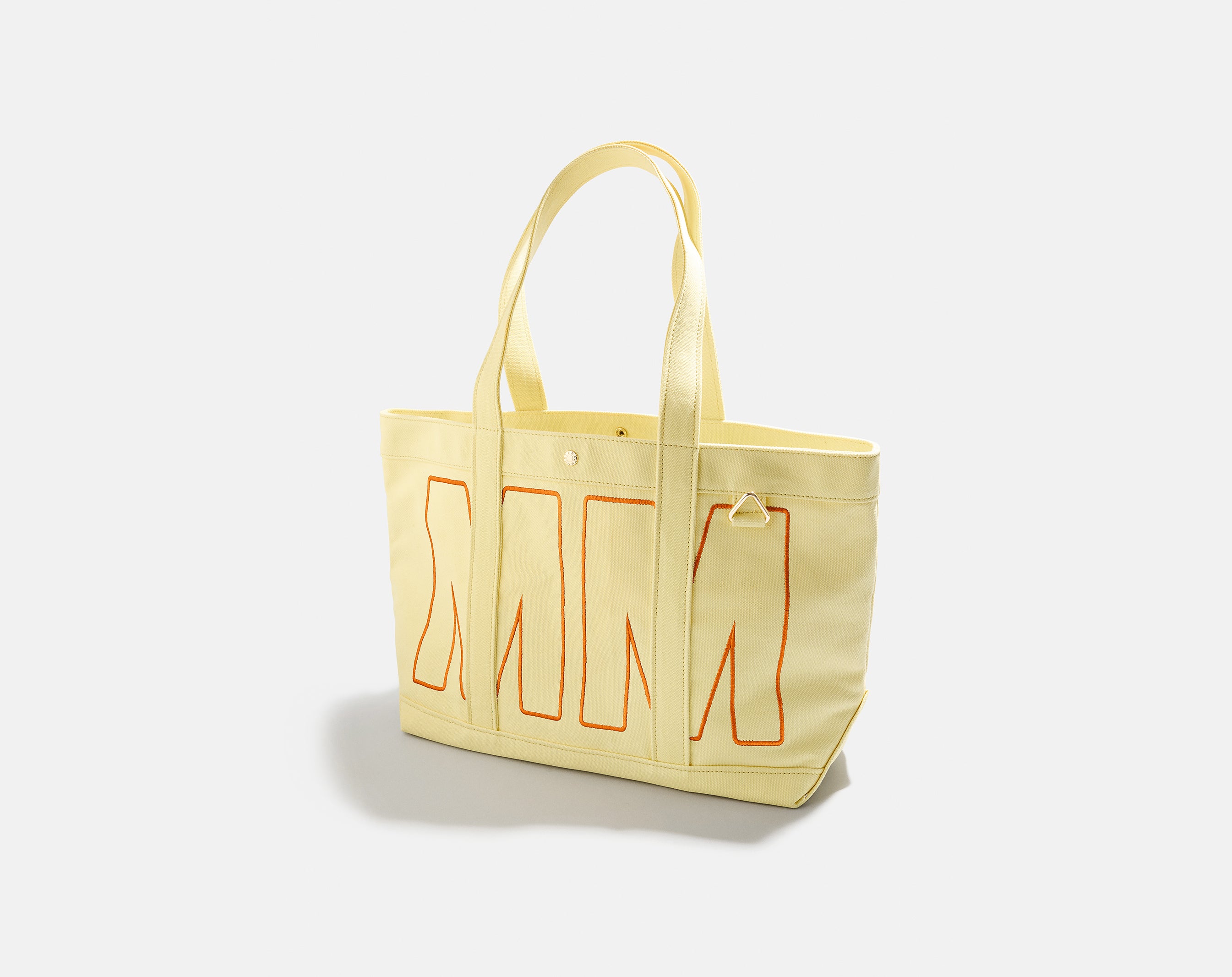 Custom Alpha Tote - Butter Yellow-Blues Comming