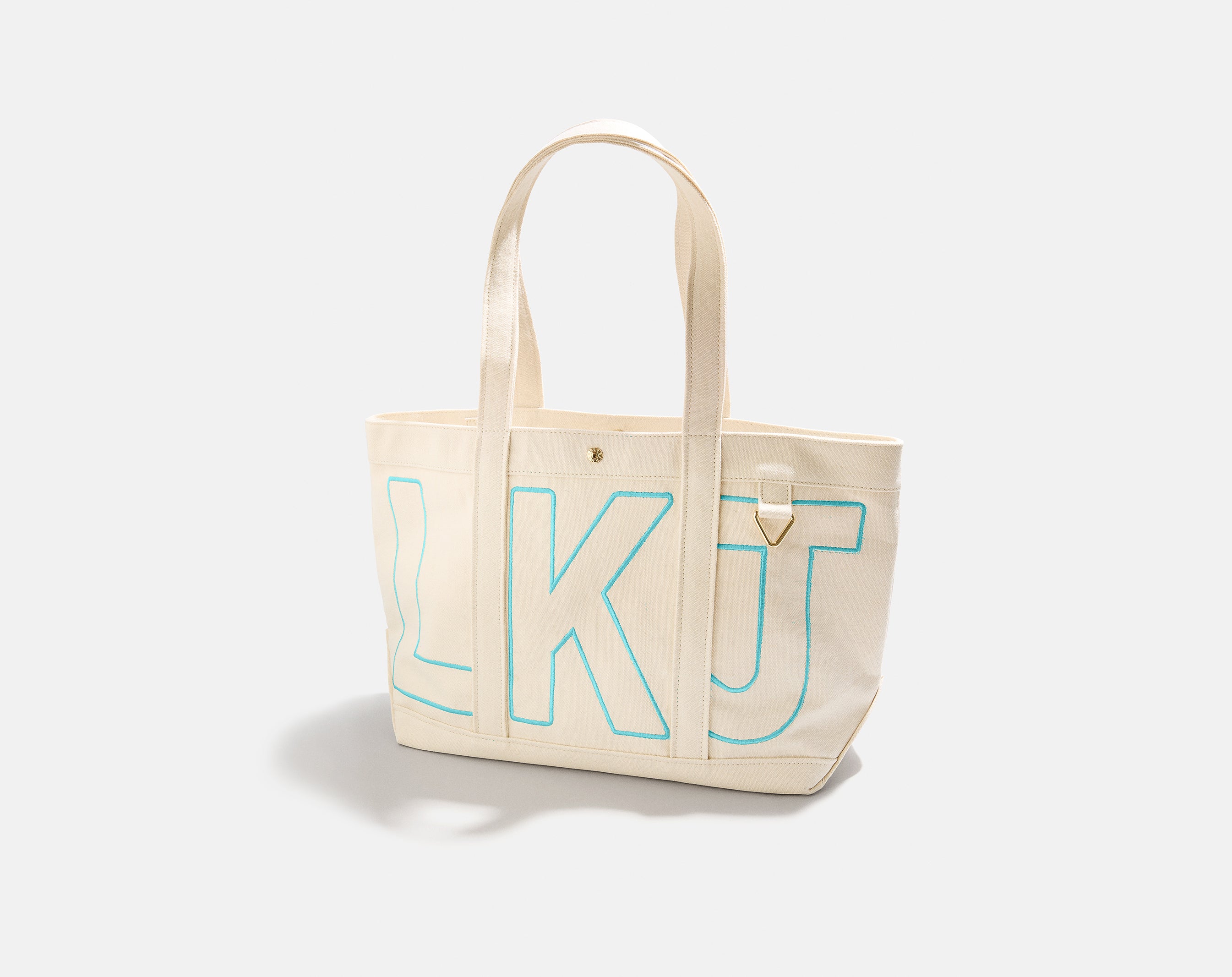 Custom Alpha Tote - Natural Sand-Blues Comming