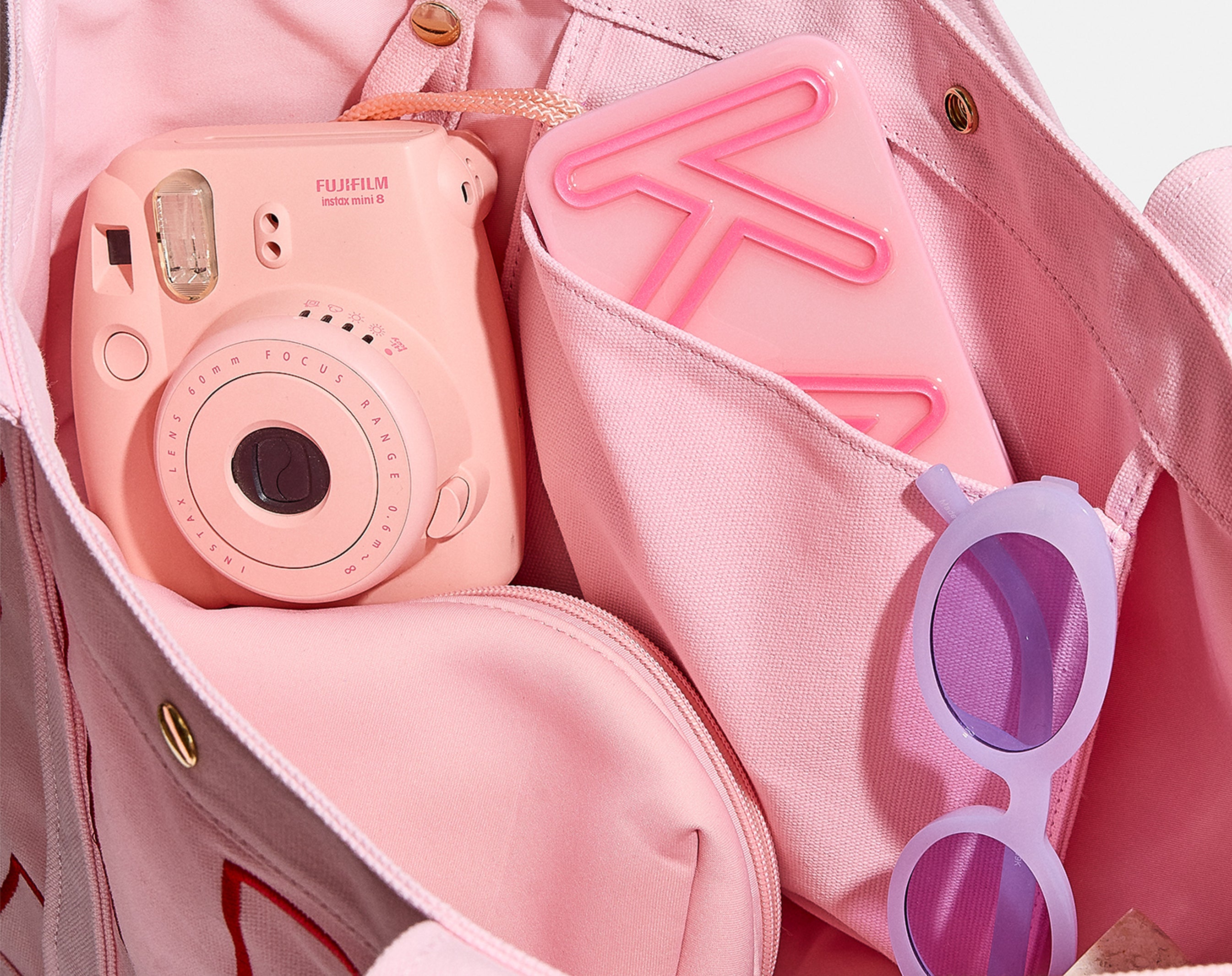 Custom Alpha Tote - Soft Pink-Blues Comming