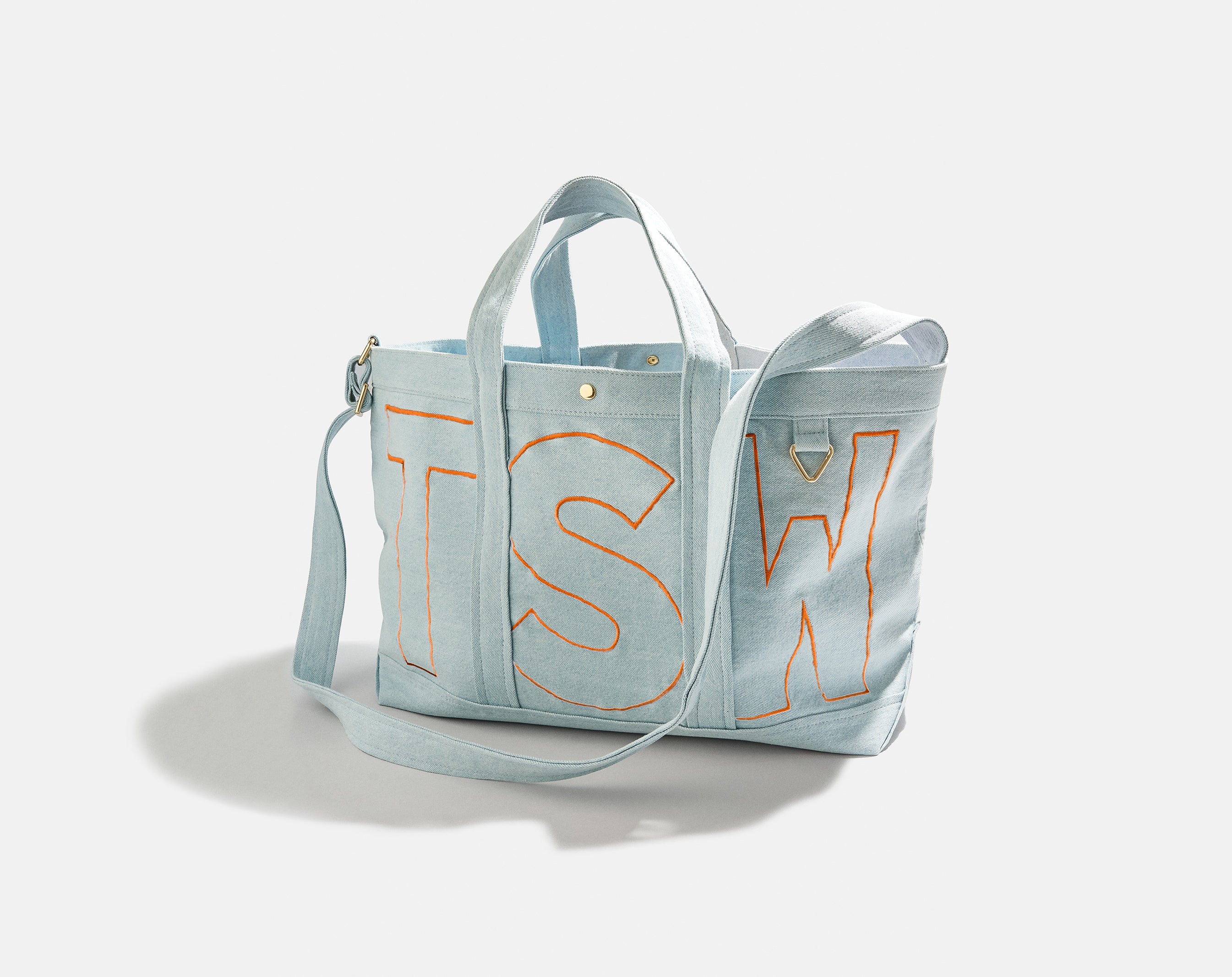 Custom Alpha Tote - Blue Denim-Blues Comming