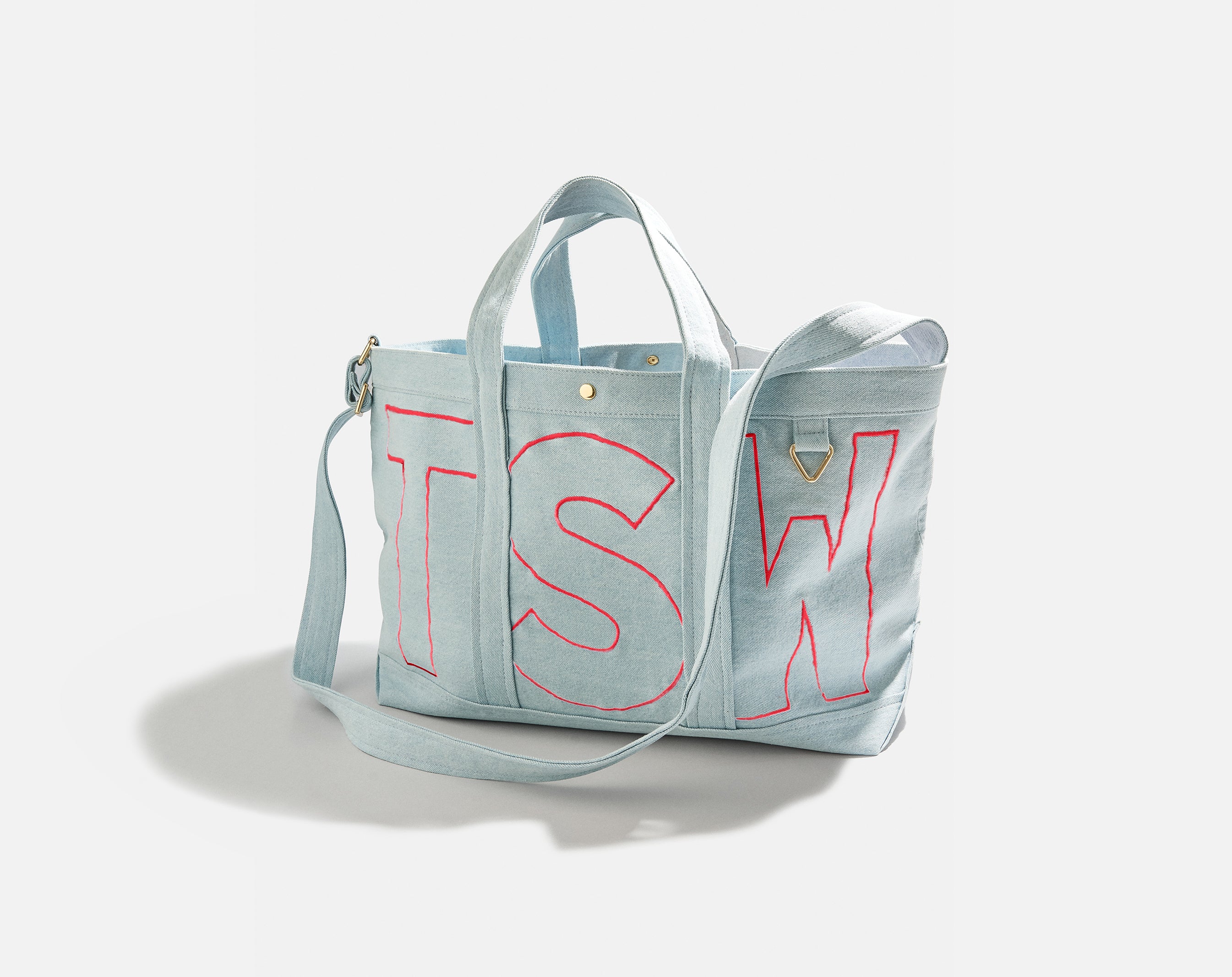 Custom Alpha Tote - Blue Denim-Blues Comming