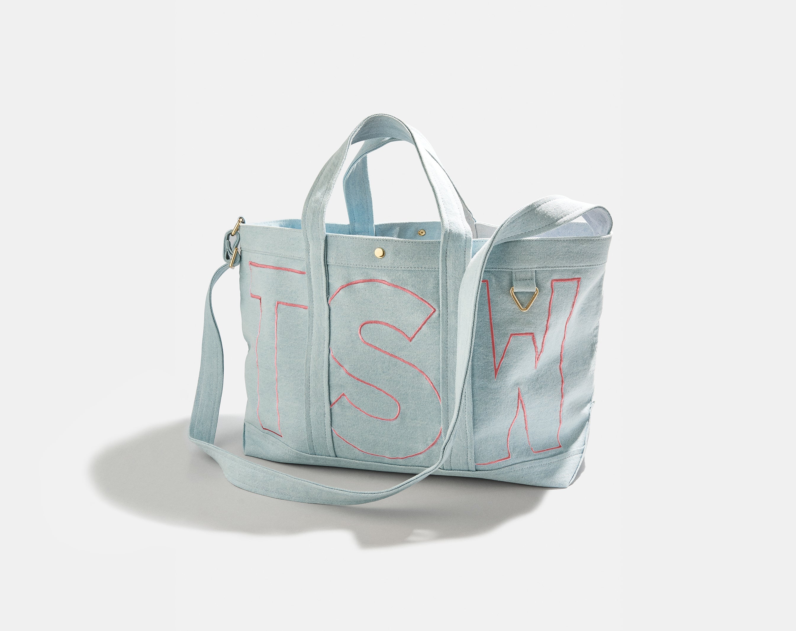 Custom Alpha Tote - Blue Denim-Blues Comming