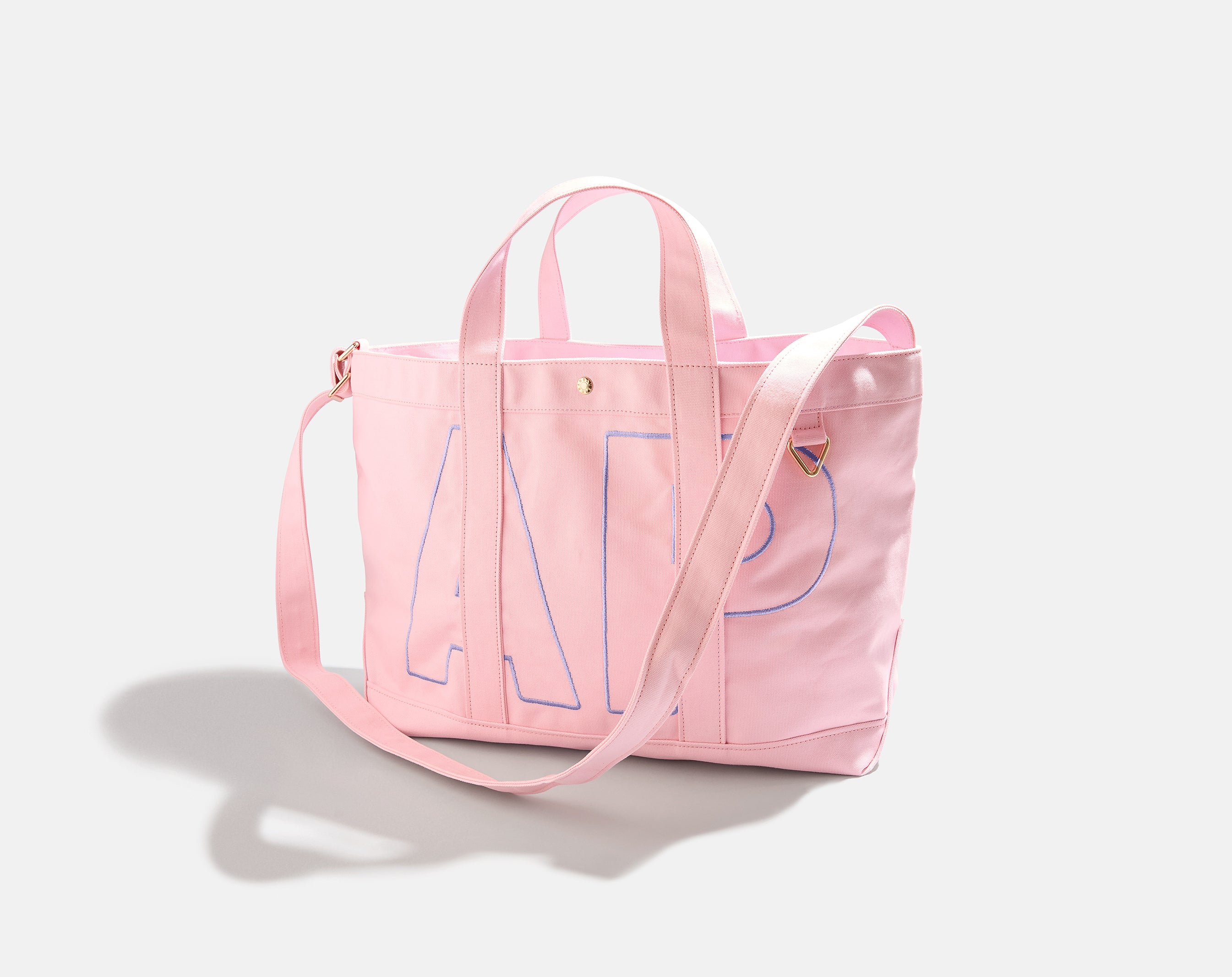 Custom Alpha Tote - Soft Pink-Blues Comming