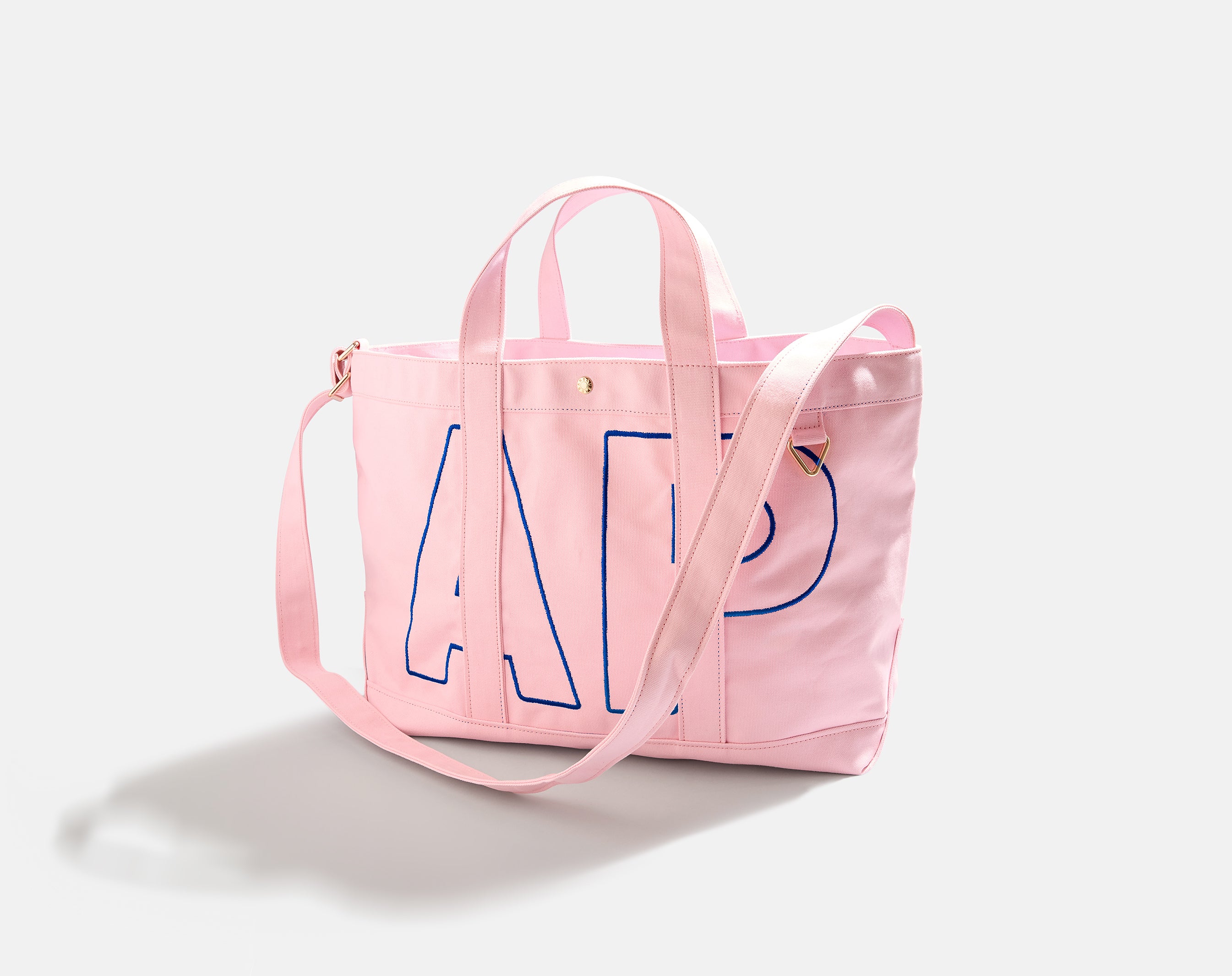 Custom Alpha Tote - Soft Pink-Blues Comming