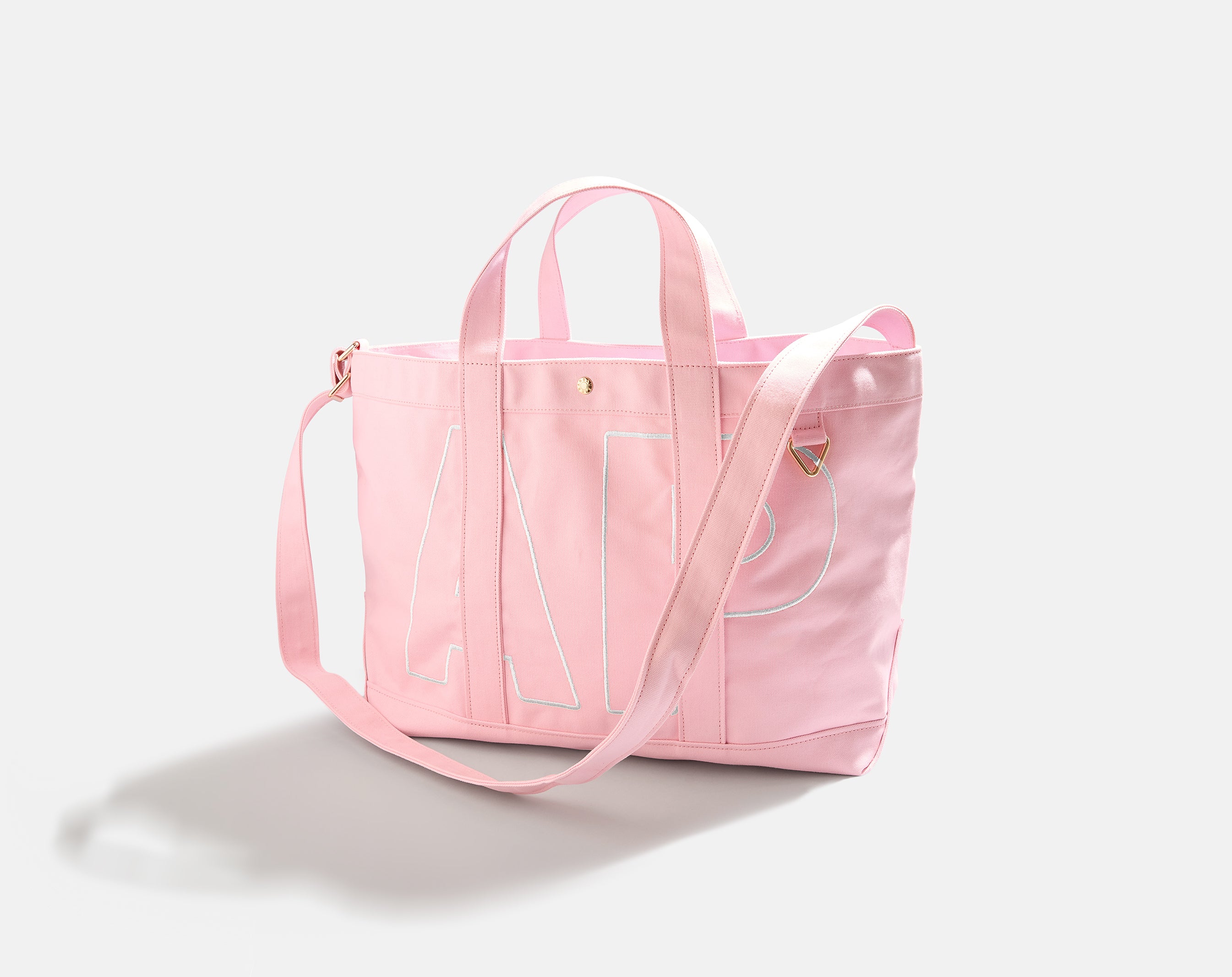 Custom Alpha Tote - Soft Pink-Blues Comming