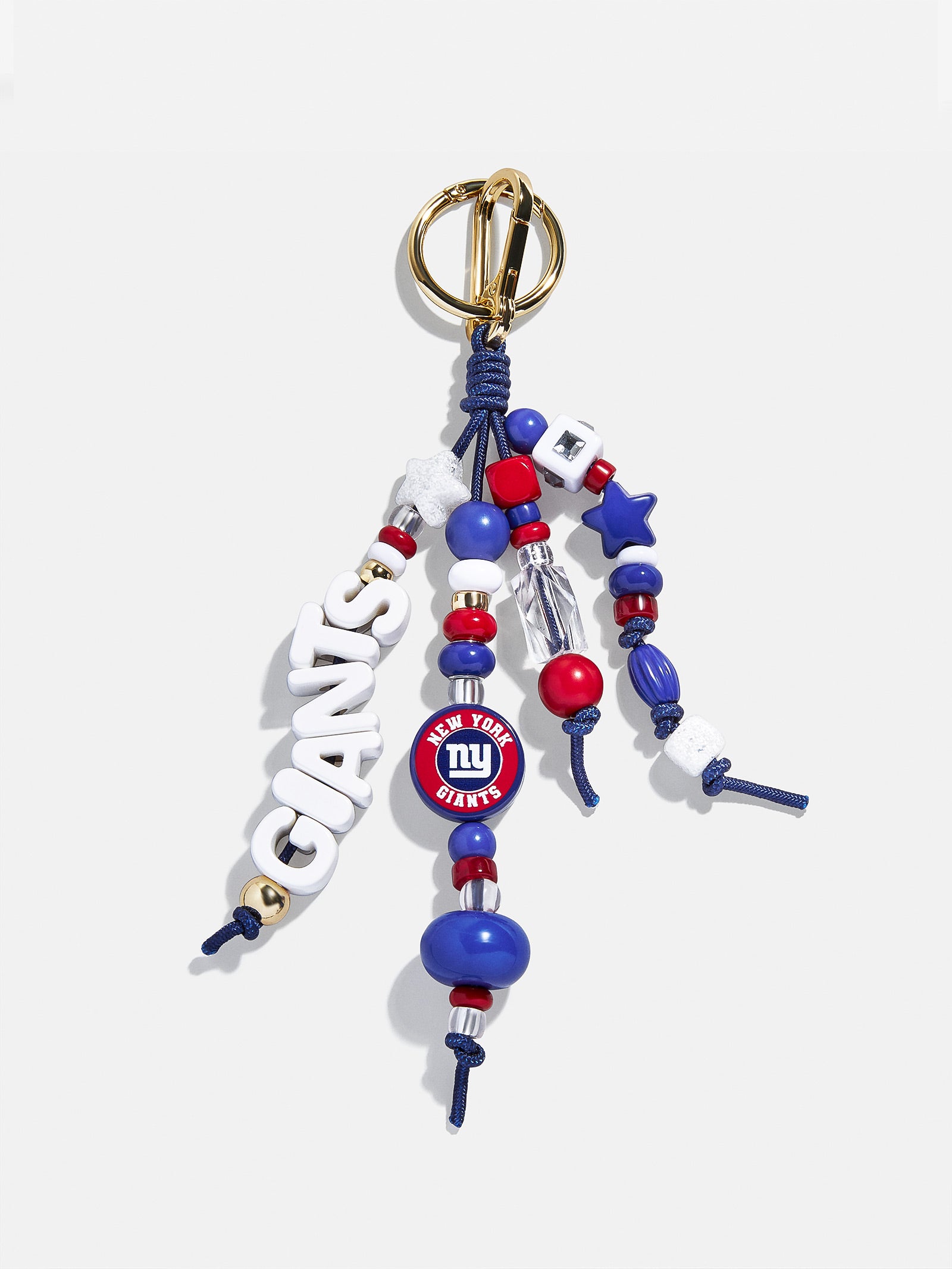 NFL Beaded Bag Charm - New York Giants-Blues Comming