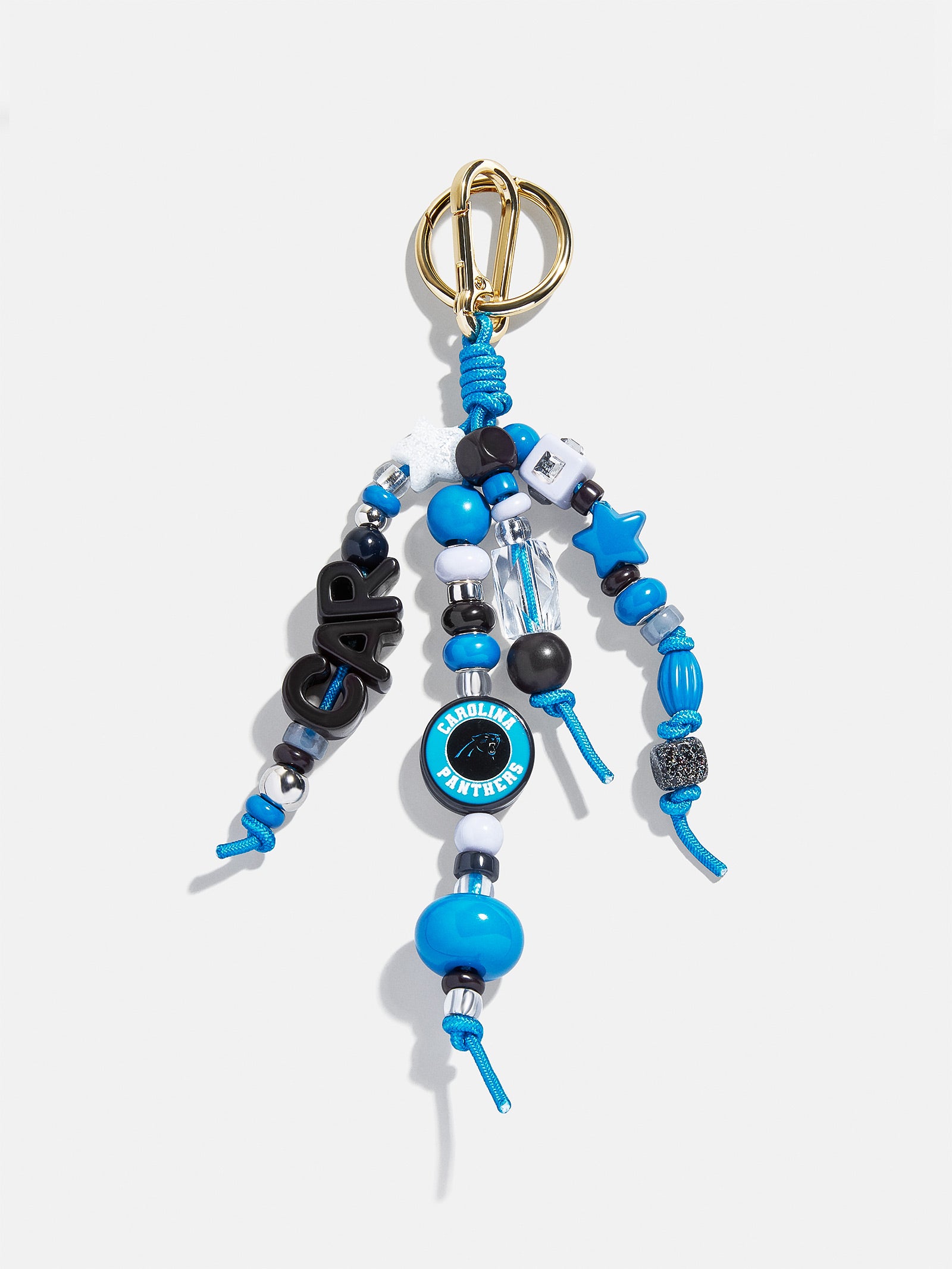 NFL Beaded Bag Charm - Carolina Panthers-Blues Comming