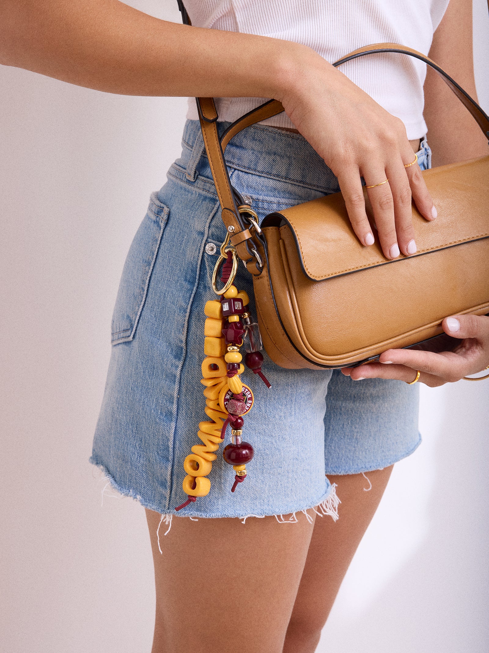 NFL Beaded Bag Charm - Washington Commanders-Blues Comming