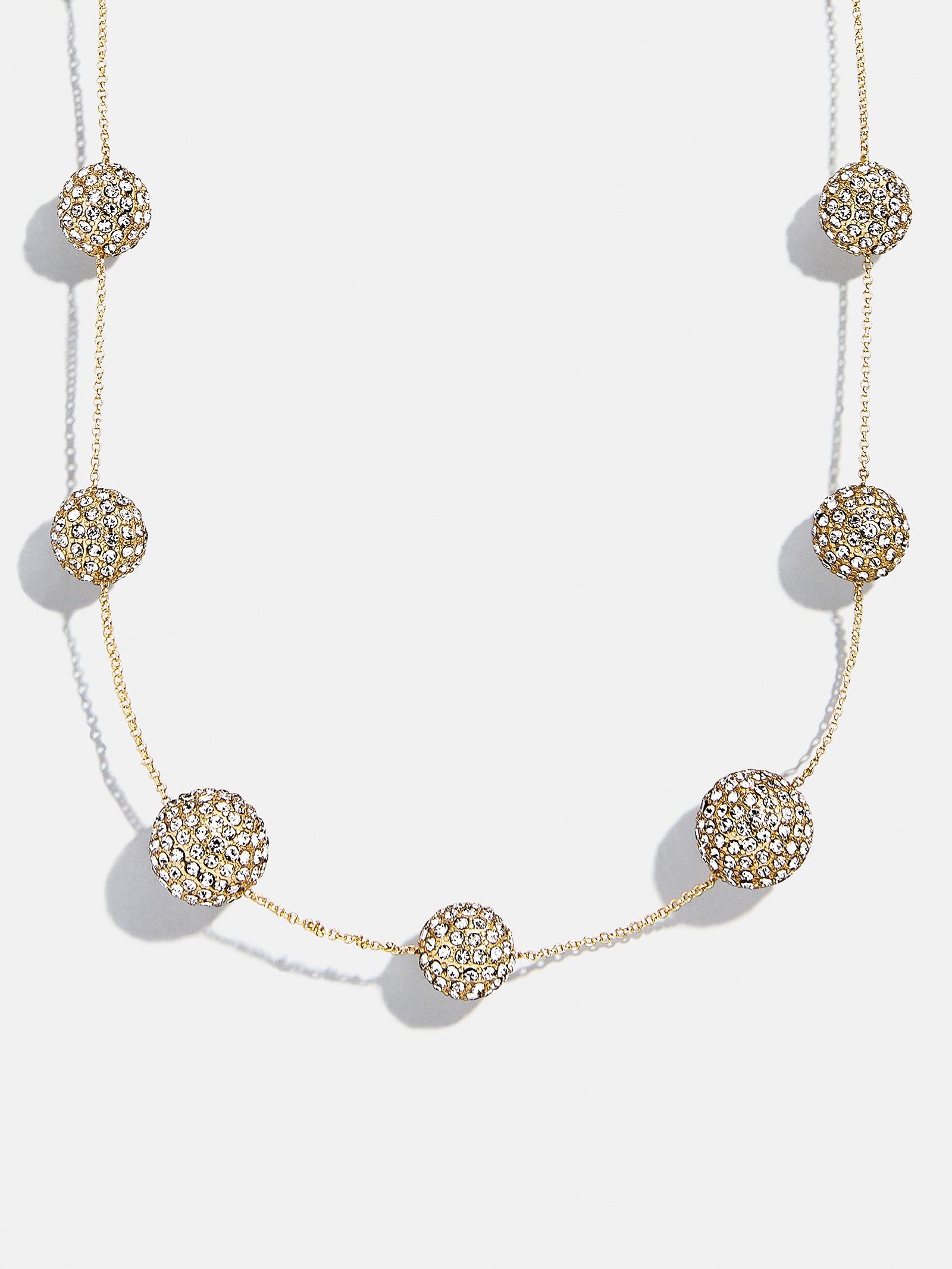 Blair Necklace - Gold/Pavé-Blues Comming
