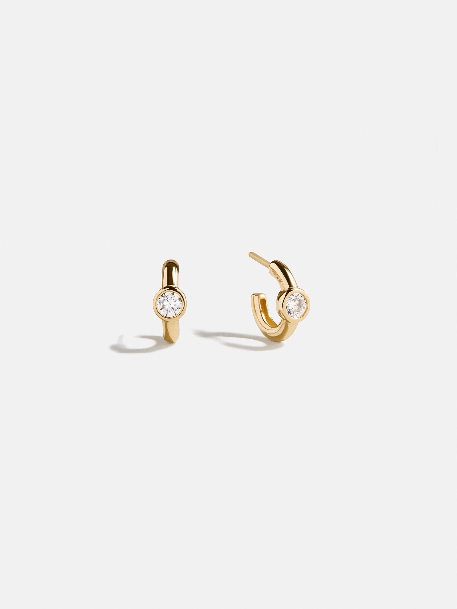 Dawn 18K Gold Earrings - Gold/Pavé-Blues Comming