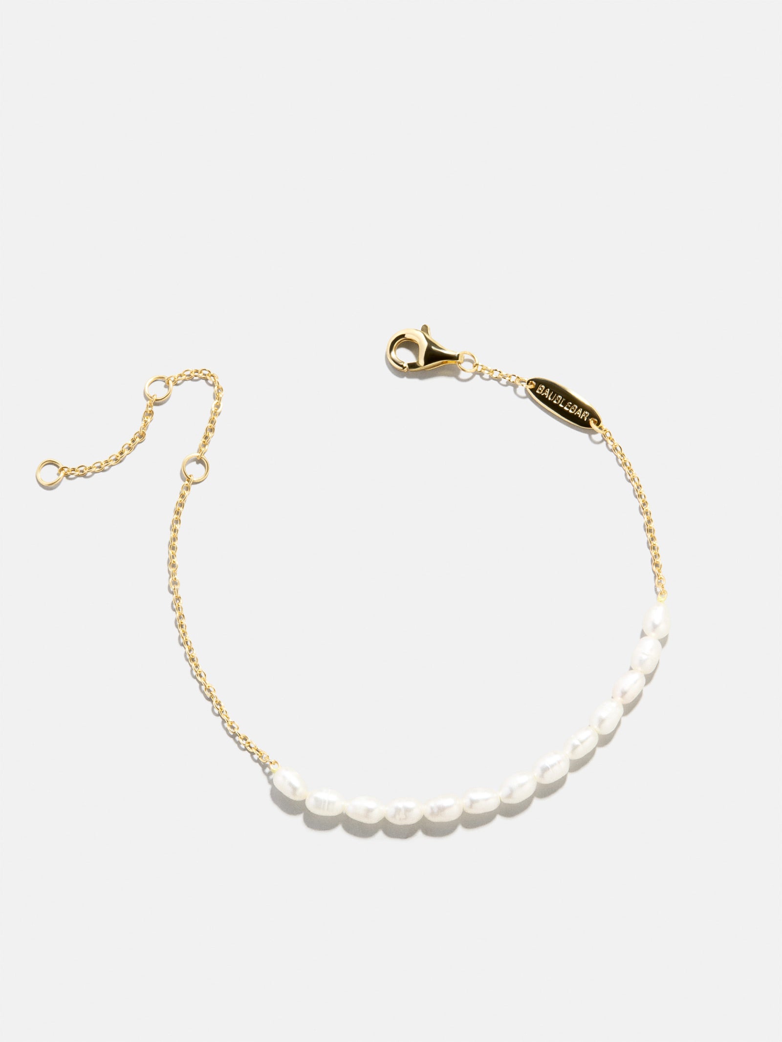 Barbra 18K Gold Pearl Bracelet - Gold/Pearl-Blues Comming