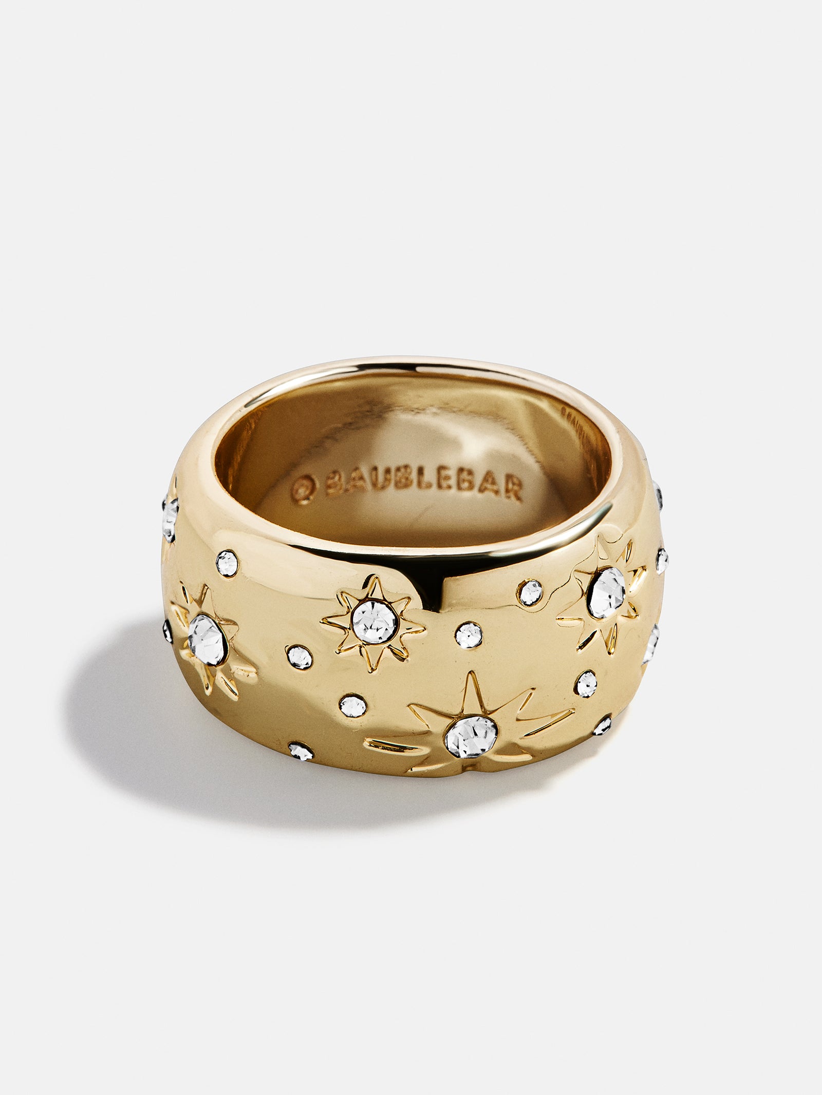 Lyra Celestial Bubble Ring - Gold/Pavé-Blues Comming