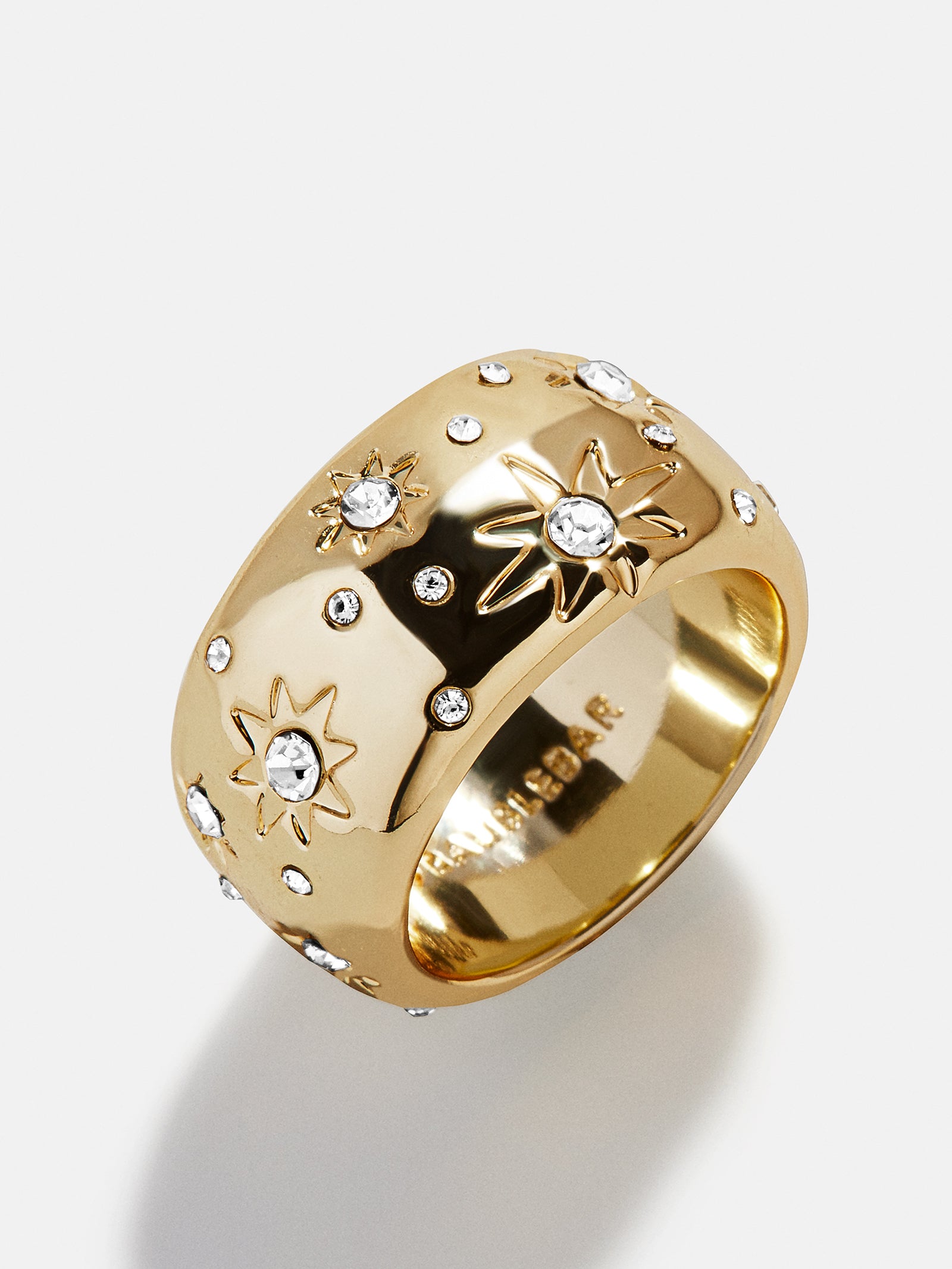 Lyra Celestial Bubble Ring - Gold/Pavé-Blues Comming