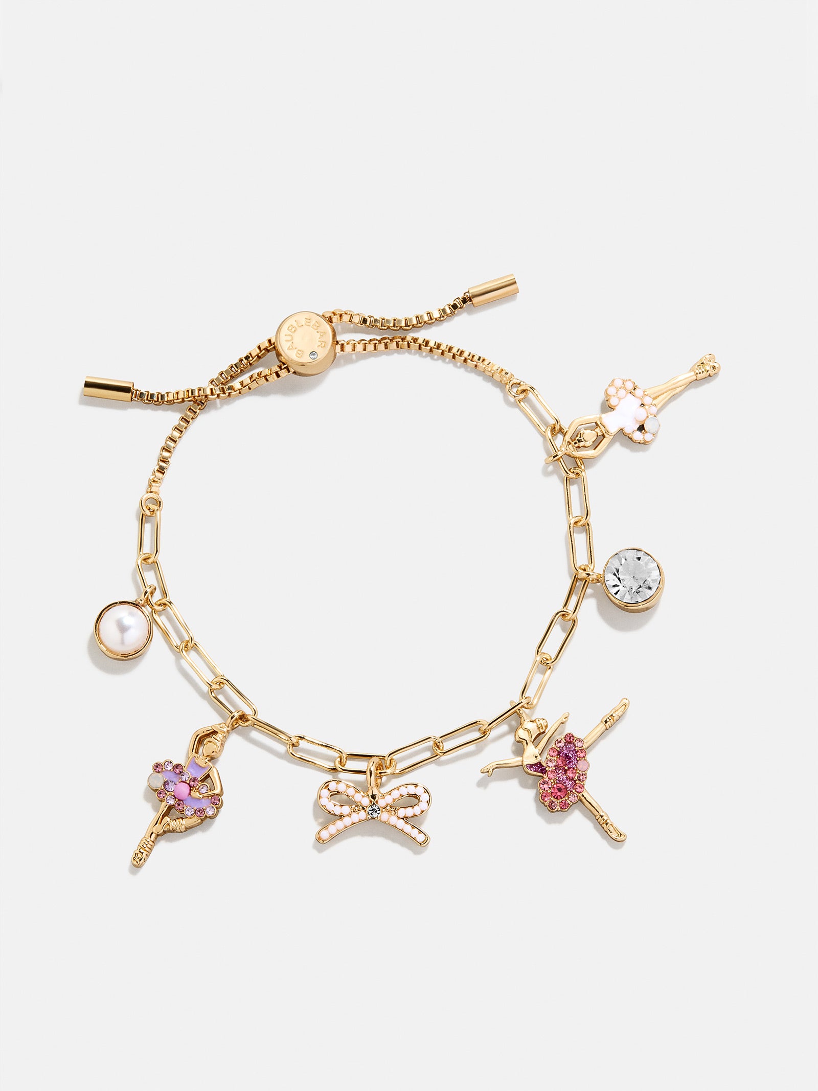 En Pointe Kids' Charm Bracelet - Ballet-Blues Comming