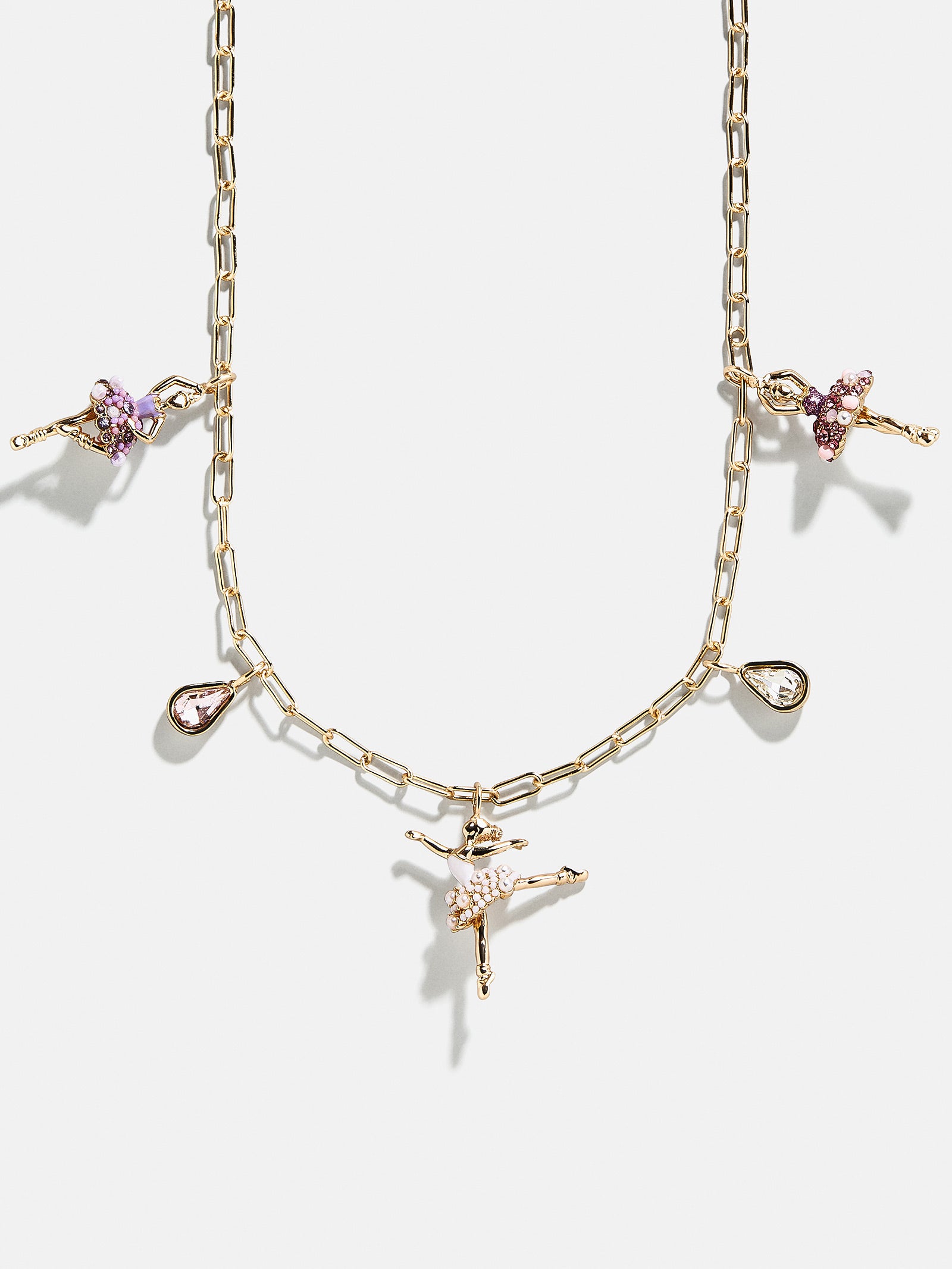 En Pointe Kids' Charm Necklace - Ballet-Blues Comming