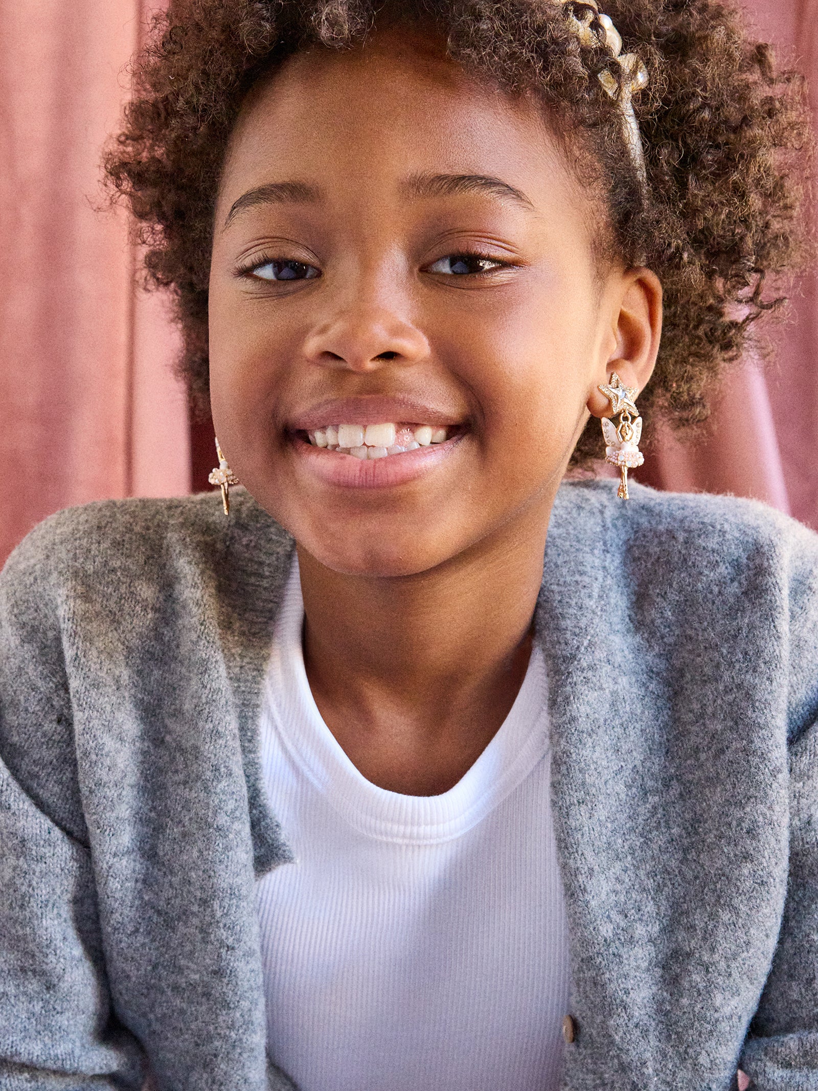 En Pointe Kids' Clip-On Earrings - Ballet-Blues Comming