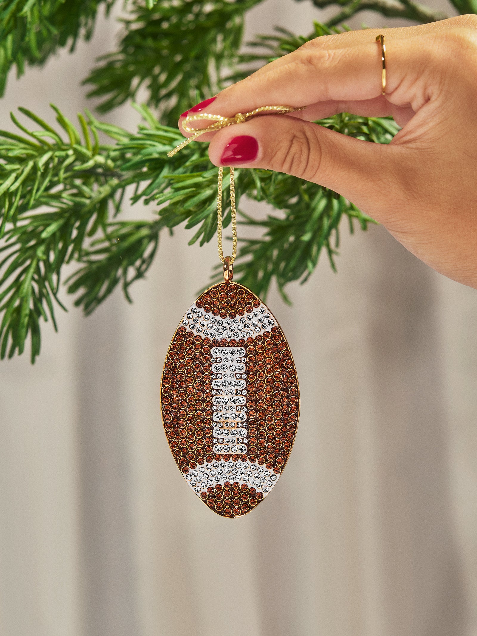 Draft Pick Football Ornament - Football-Blues Comming