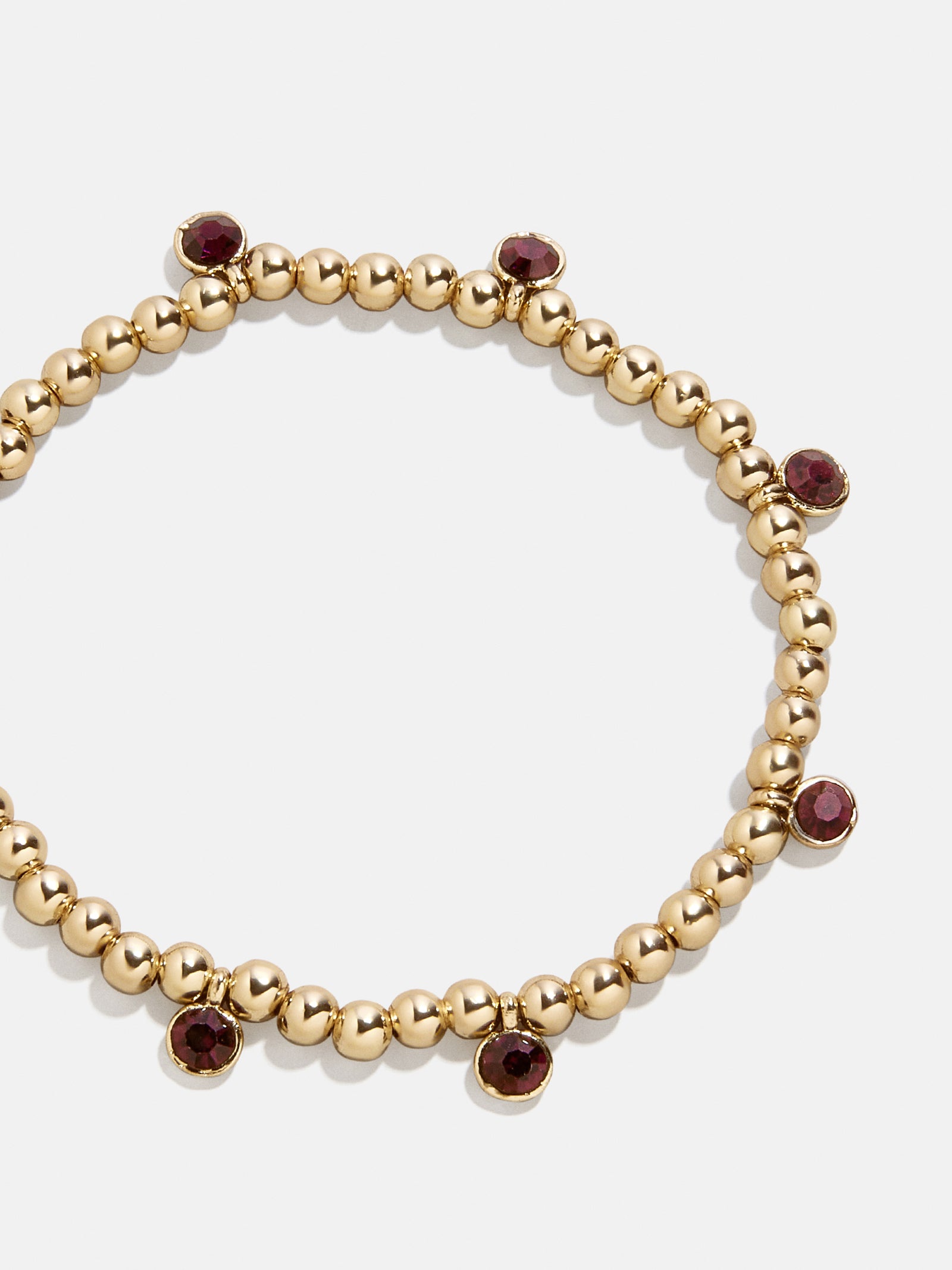 Birthstone Pisa Bracelet - Garnet-Blues Comming