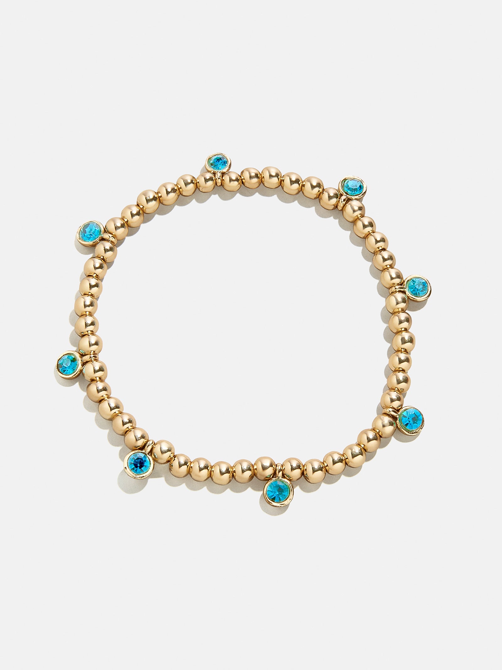 Birthstone Pisa Bracelet - Aquamarine-Blues Comming